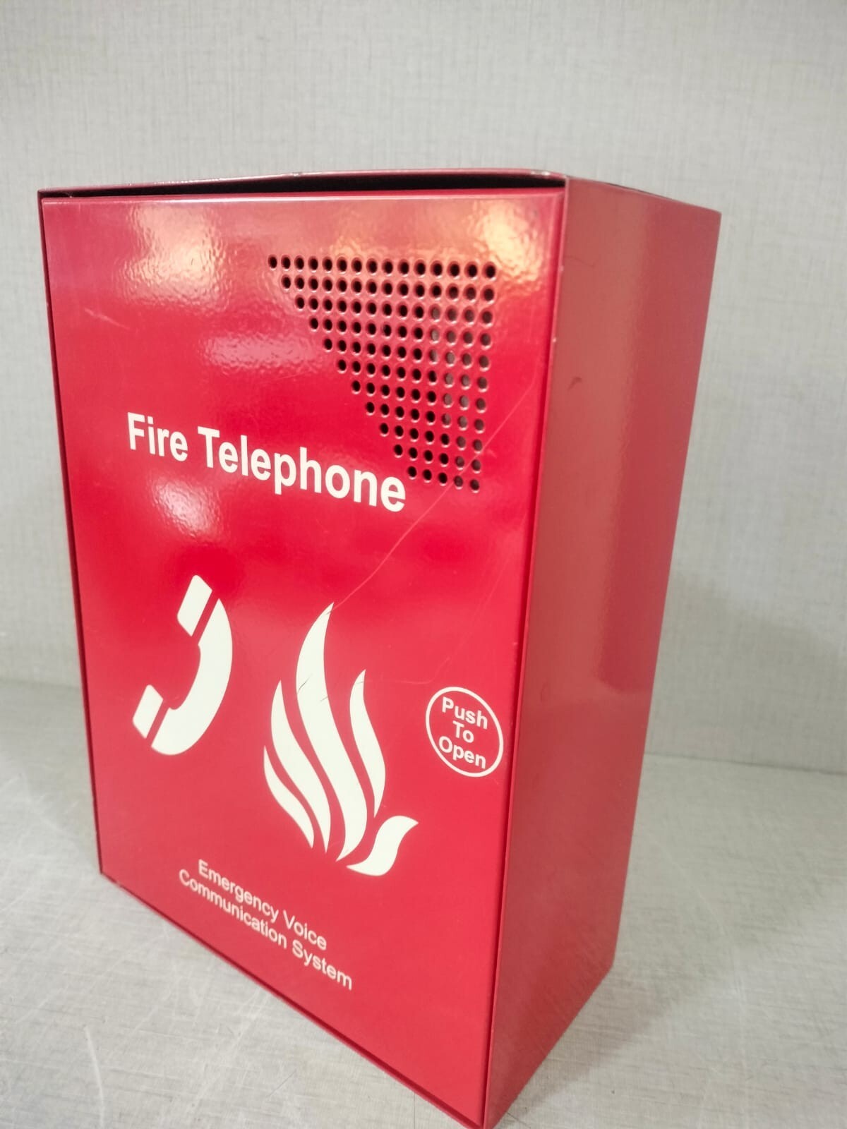EVC301RPO EVC301RPO EVC301RPO Fire Telephone Outstation c/w Handset (Push to Open), Stainless Steel 3
