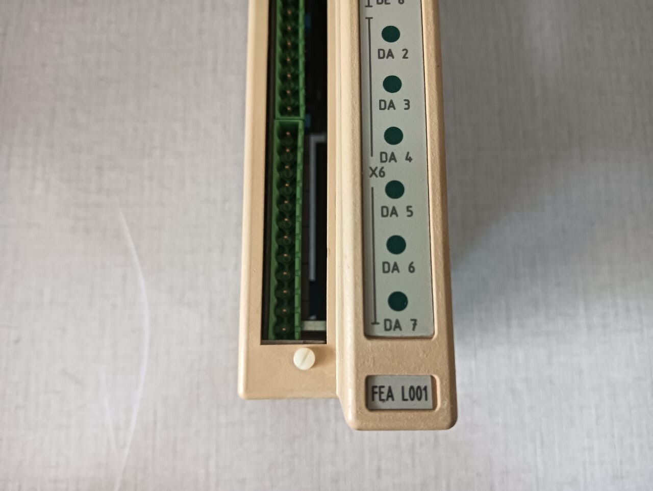 SCHENCK F201007.01 Schenck FEA L001 / F201007.01 I/O MODULE 3