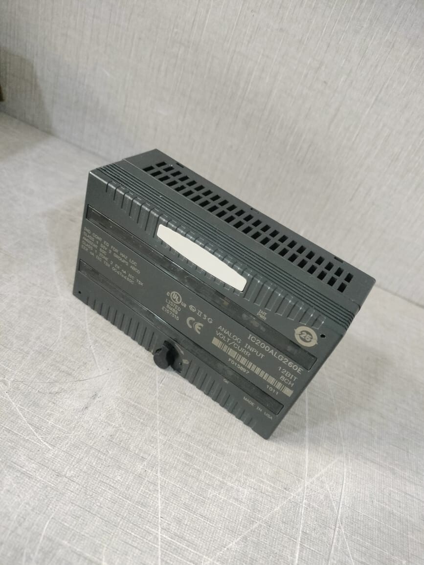 GE IC200ALG260E GE Fanuc IC200ALG260E Analog Input 12Bit Volt/Curr 8CH Module- W/O ORIG.BOX 5