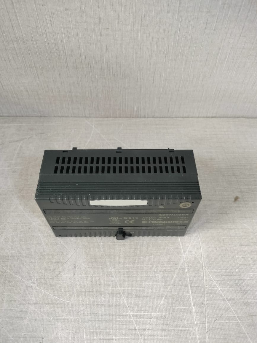 GE IC200ALG260E GE Fanuc IC200ALG260E Analog Input 12Bit Volt/Curr 8CH Module- W/O ORIG.BOX 6