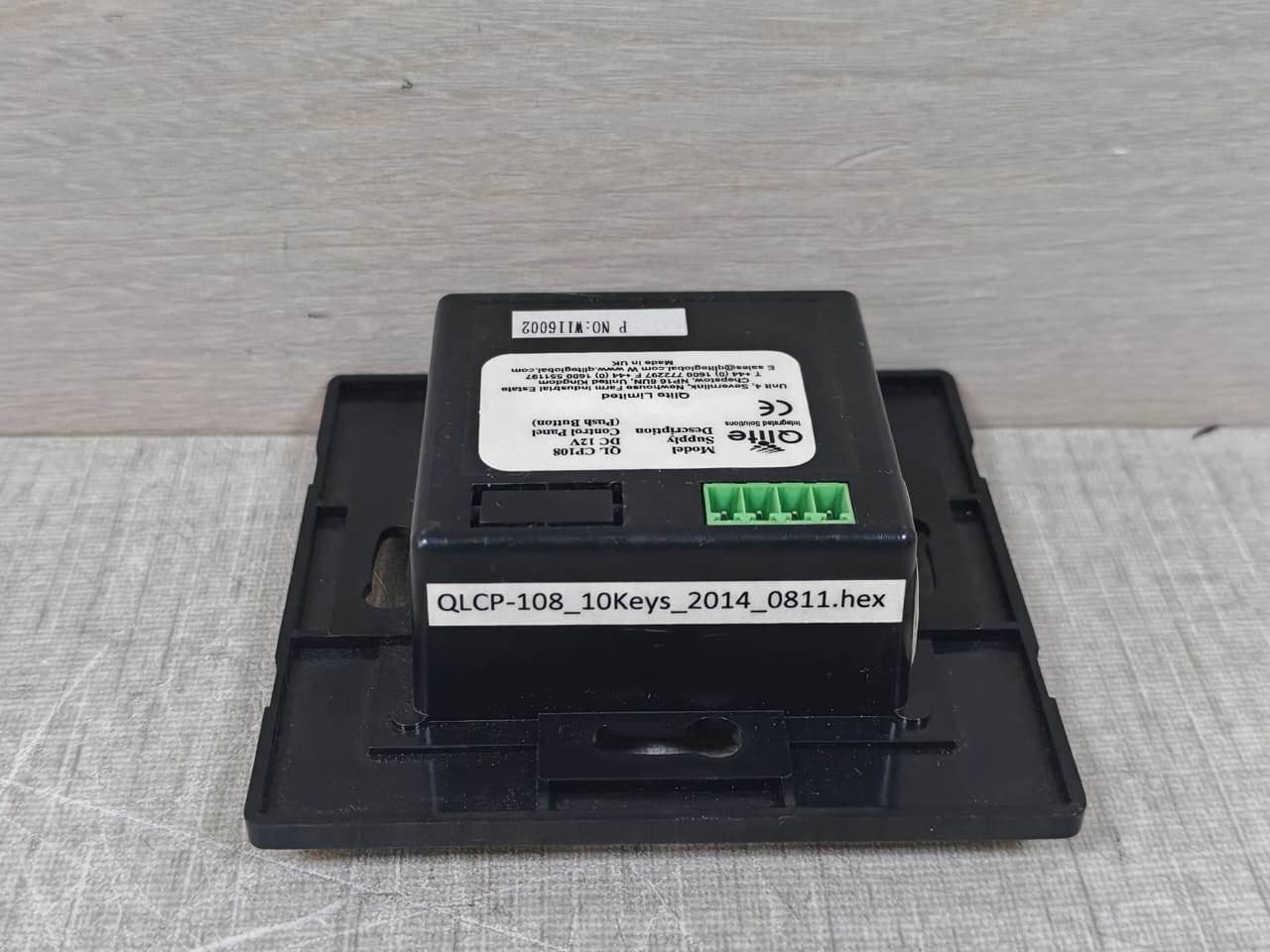 QLITE QL CP108 Qlite QL CP108 Control Panel Push Button 8