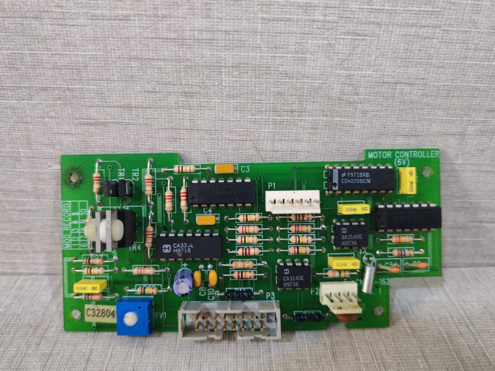 MOTOR CONTROLLER(6V) BOARD FOR PARKER CM20
