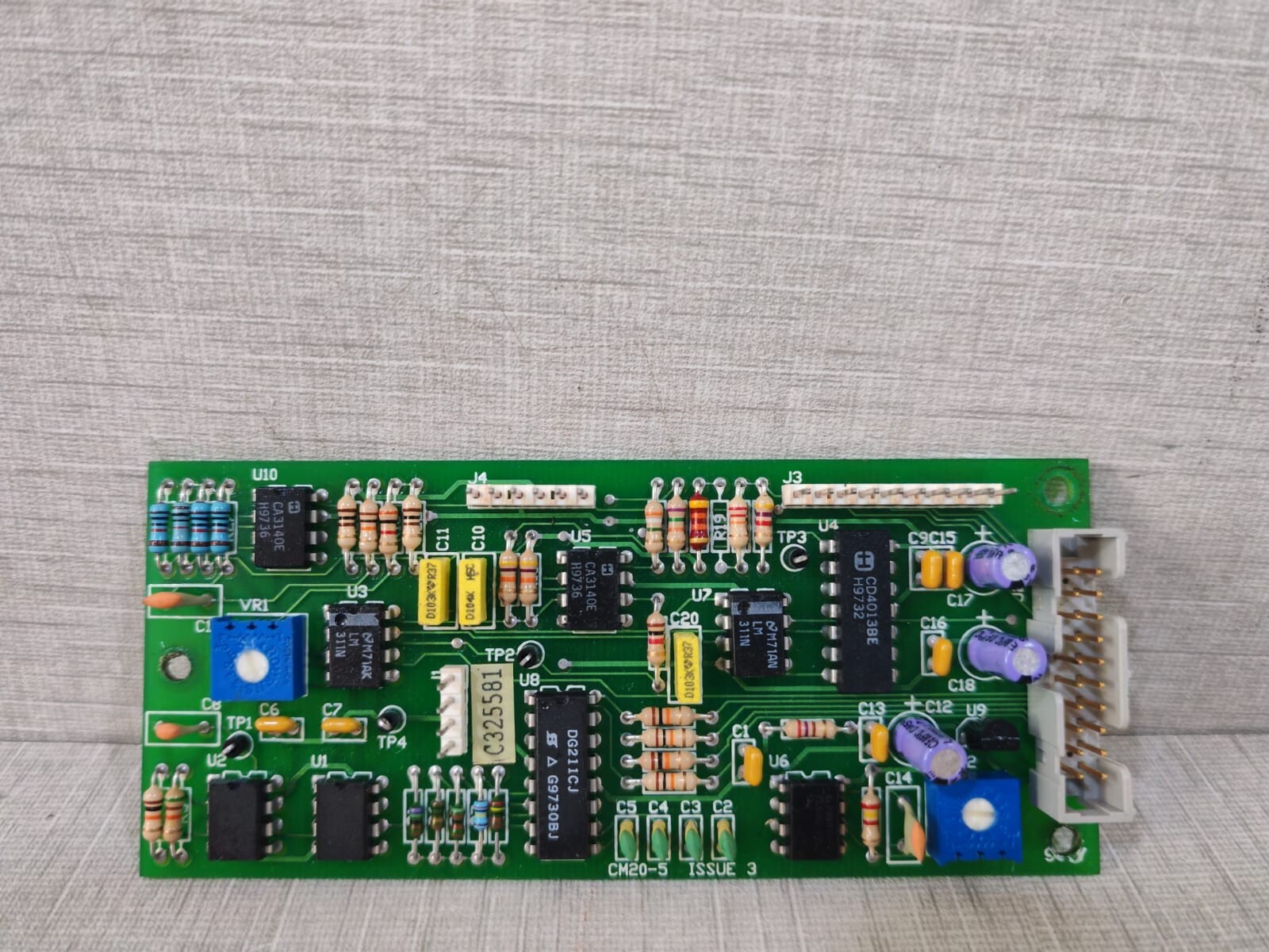CM20-5 ISSUE 3 BOARD FOR PARKER CM20