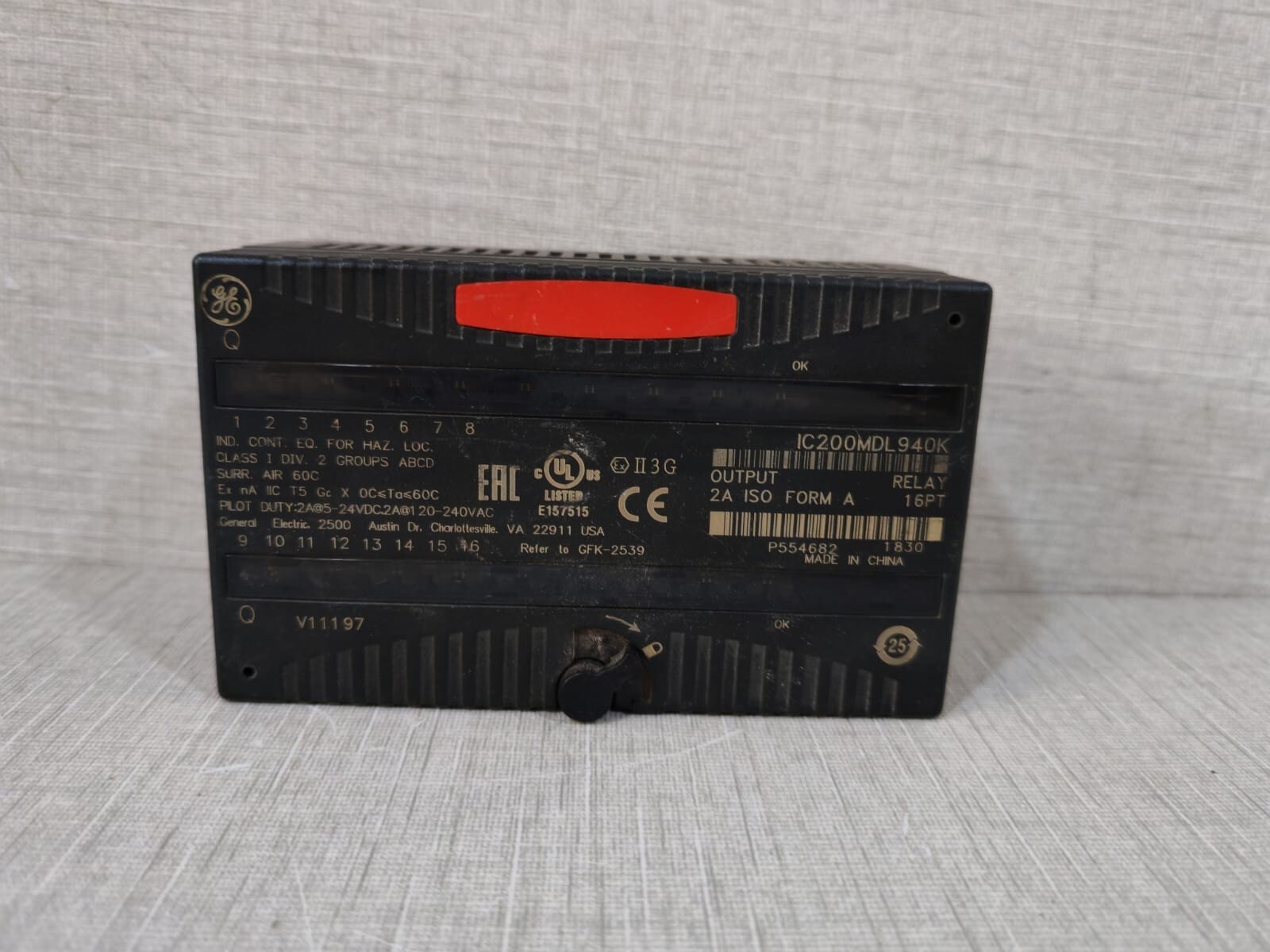 GE Fanuc IC200MDL940K Output Relay