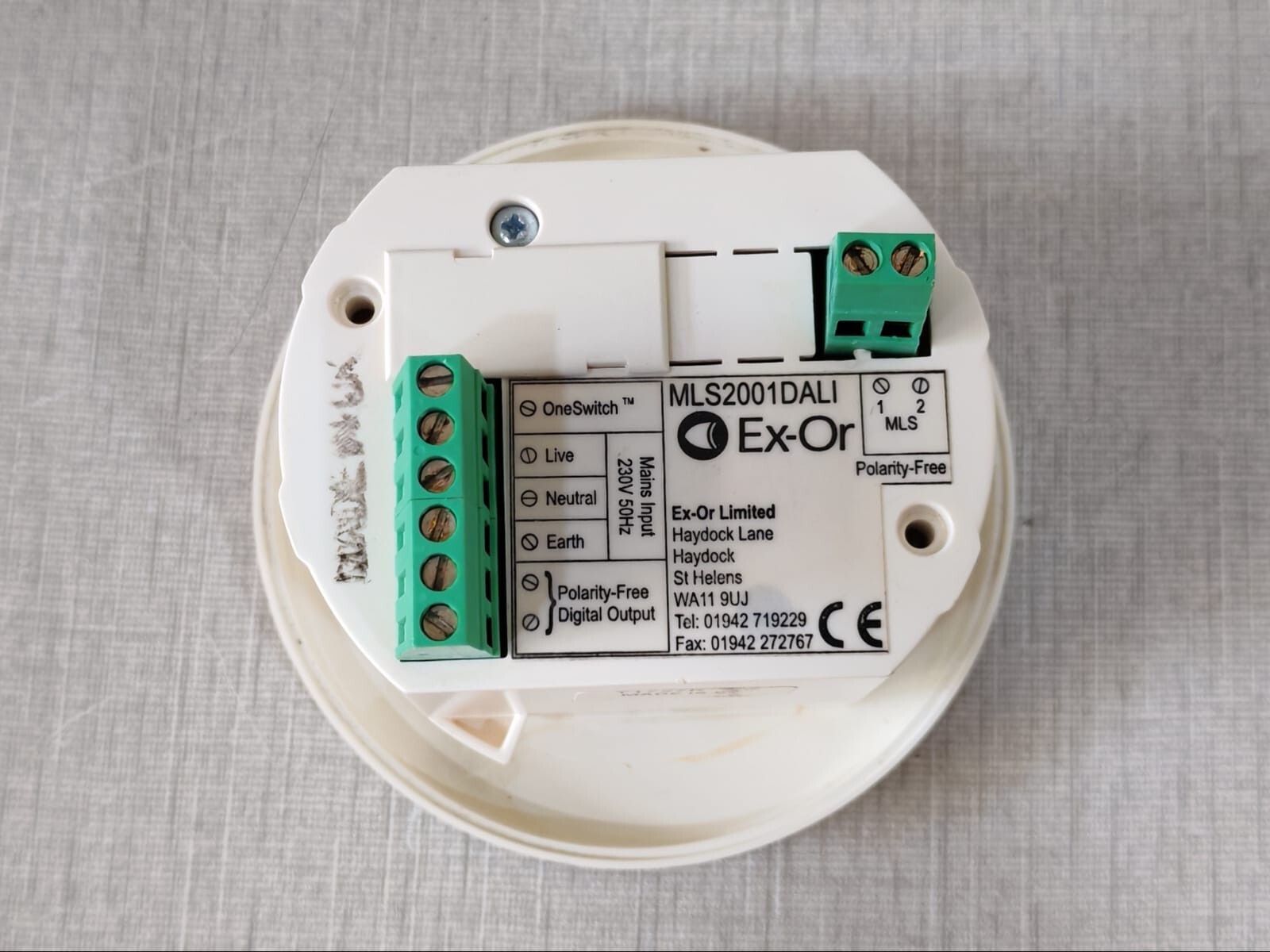 Ex-Or MLS2001DALI Ex-Or MLS2001DALI Lighting Control Sensor 4