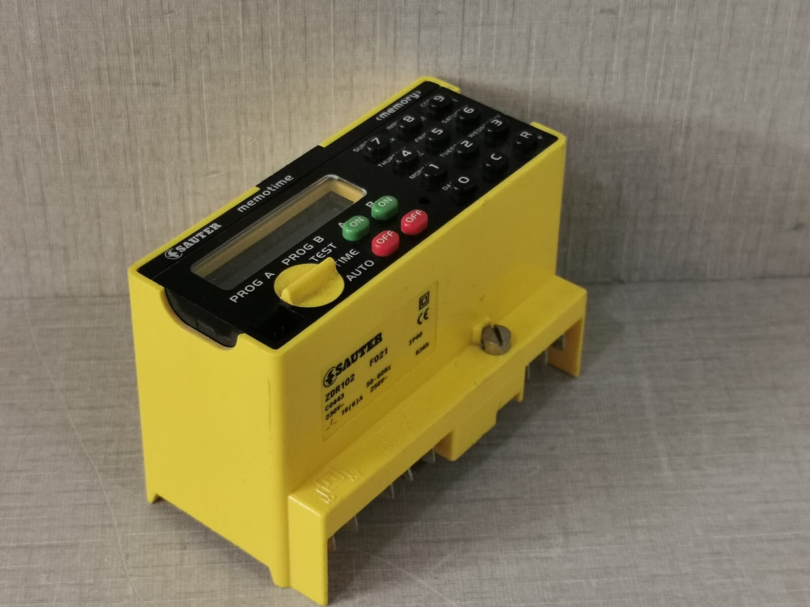 Sauter ZDR102-F021 SAUTER ZDR102-F021 / ZDR102F021-WITHOUT BASE 7