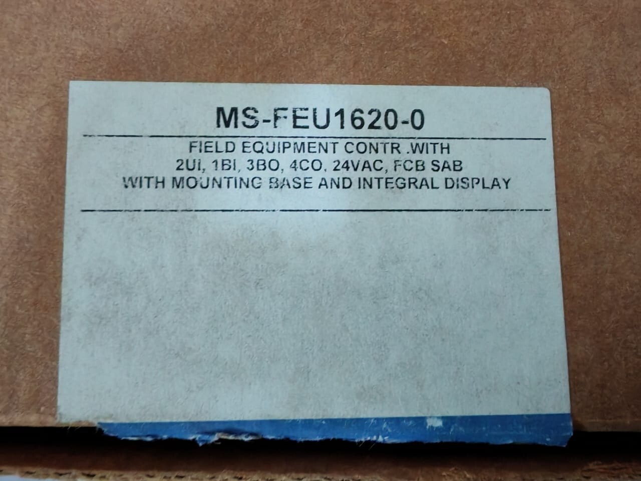 Johnson Controls FEU1620-0 Johnson Controls MS-FEU1620-0 with Integral Display and Mounting Base 2