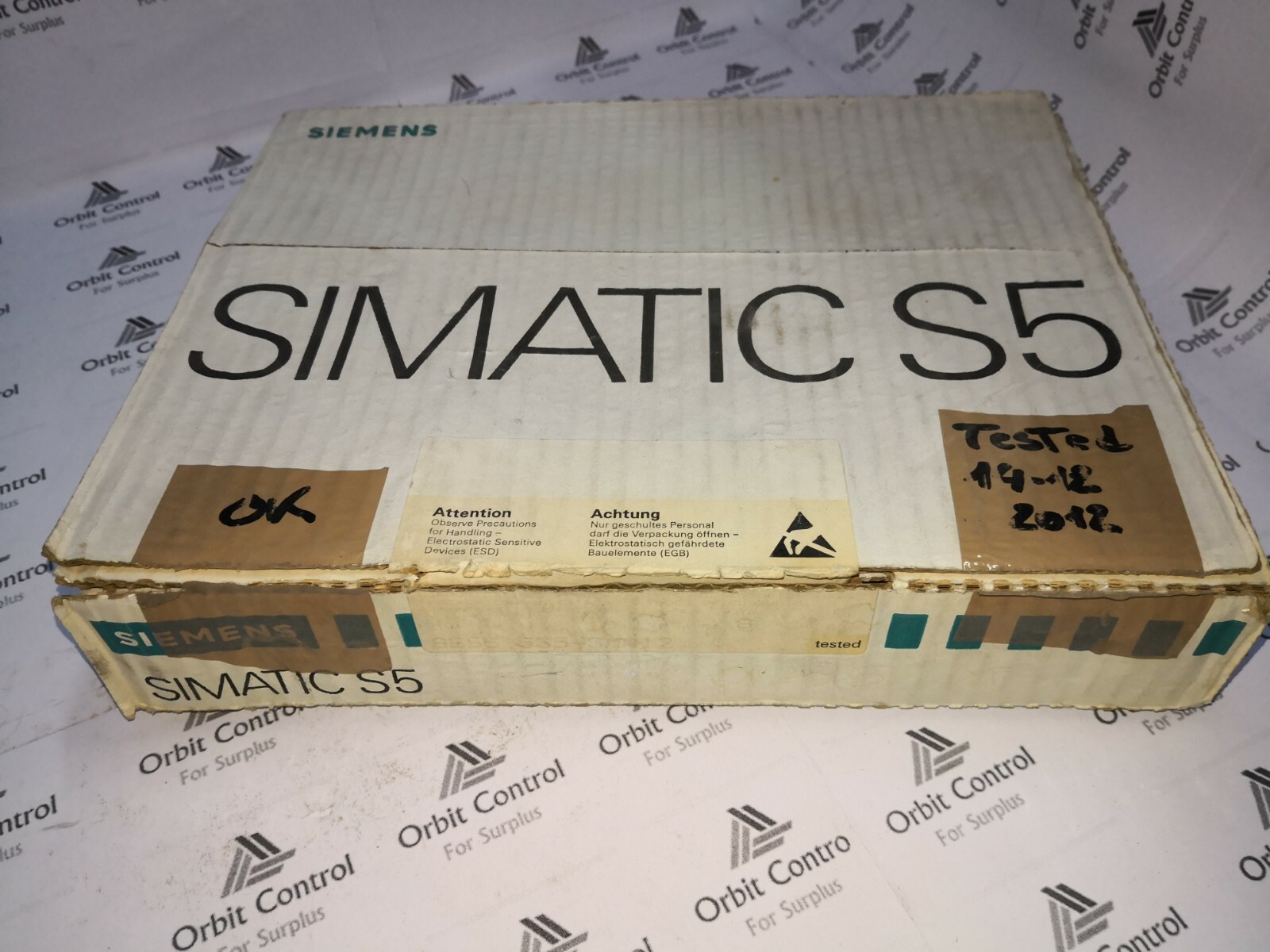 Siemens 6ES5535-3MA12 SIEMENS SIMATIC 6ES5535-3MA12 INDUSTRIAL AUTOMATION/ELECTRONIC EQUIPMENT 6
