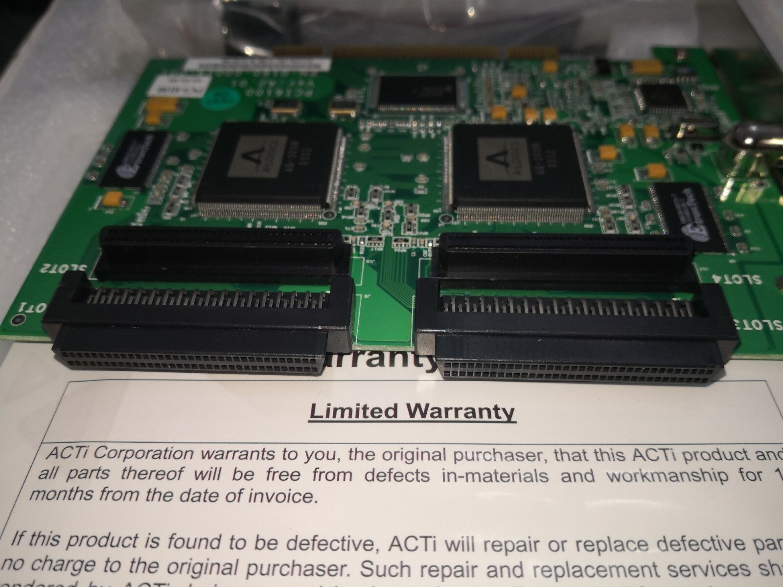 UNKNOWN TO-16 Acti Corp PCI-6100 Real-time Display Card Supports up to 16 Channels of Video 3