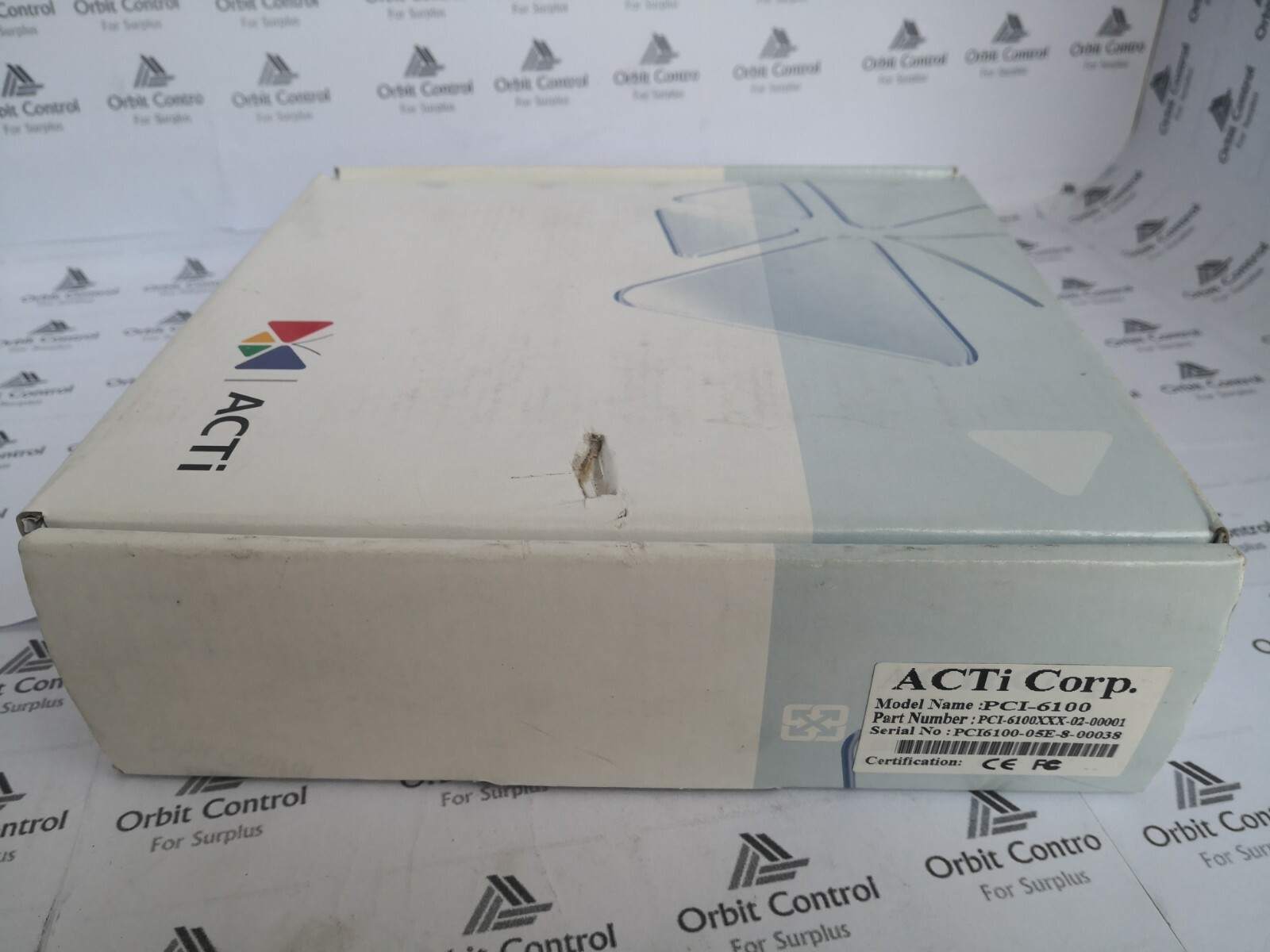 UNKNOWN TO-16 Acti Corp PCI-6100 Real-time Display Card Supports up to 16 Channels of Video 7