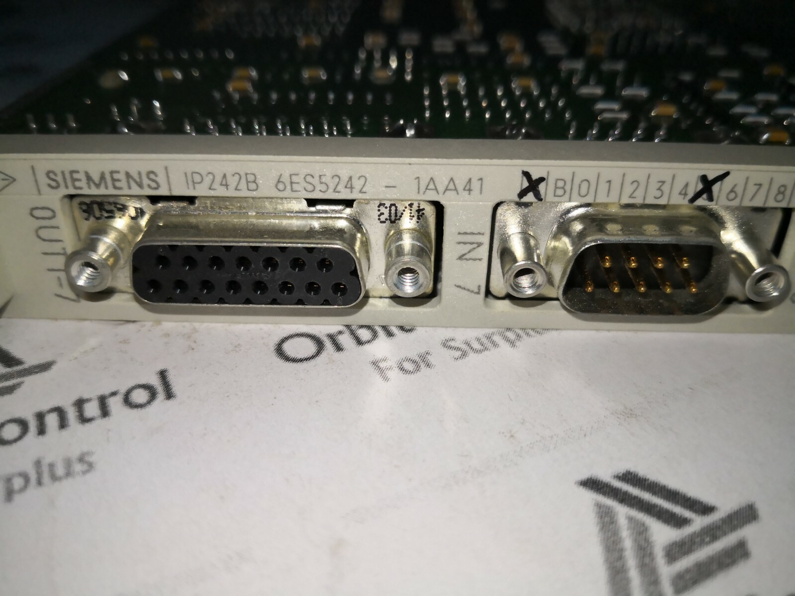 Siemens 6ES5242-1AA41 SIEMENS 6ES5242-1AA41 Simatic S5 Counter Module 3