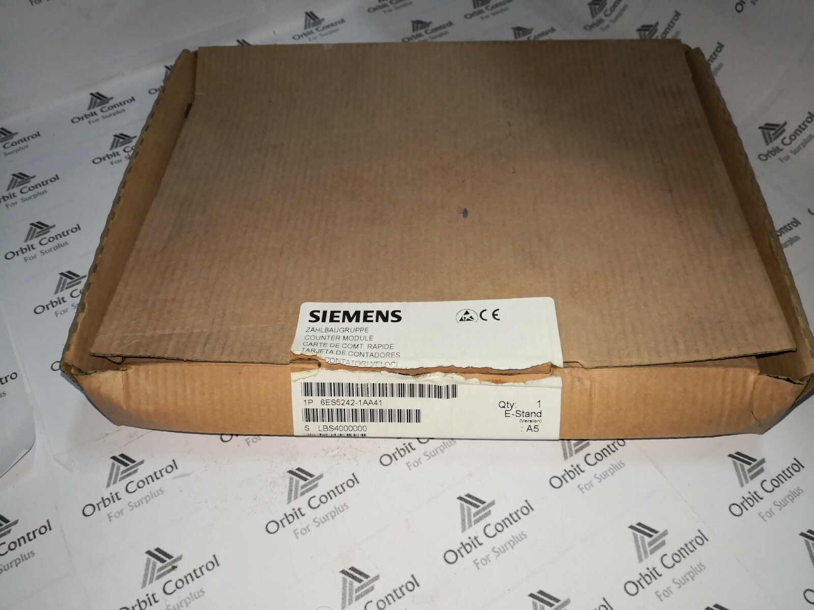 Siemens 6ES5242-1AA41 SIEMENS 6ES5242-1AA41 Simatic S5 Counter Module 7