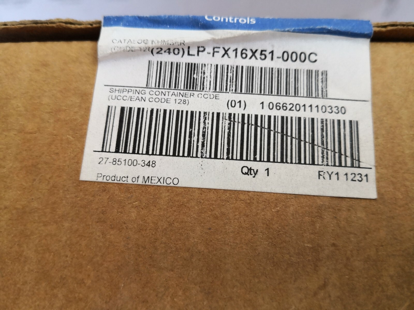 Johnson Controls FX16X51-000C Johnson Controls LP-FX16X51-000C / LPFX16X51000C Master Controller 4