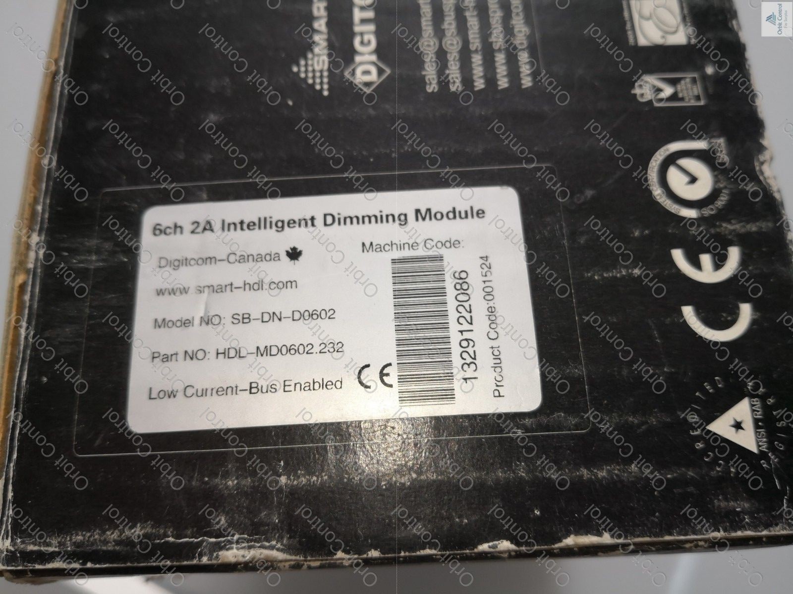 GE MD0602.232 HDL Smart-Bus SB-DN-D0602 P/n HDL-MD0602.232 6ch 2A Intelligent Dimming Module 4