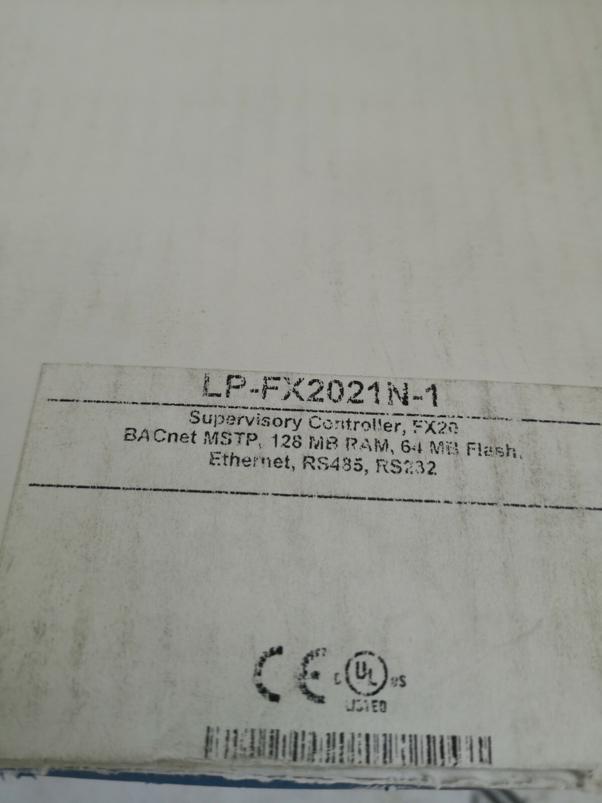 Johnson Controls RAM-64 Johnson Controls LP-FX2021N-1 FX20/128MB RAM 64 MB FLASH Supervisory Controller 7