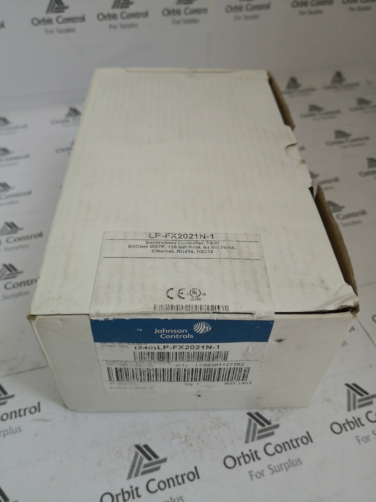 Johnson Controls RAM-64 Johnson Controls LP-FX2021N-1 FX20/128MB RAM 64 MB FLASH Supervisory Controller 8
