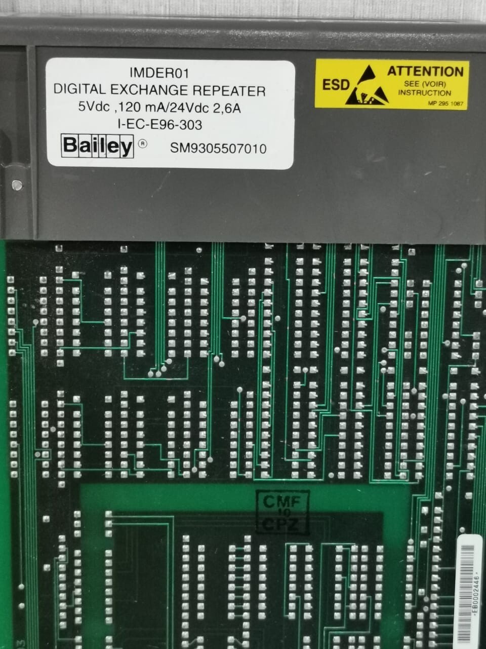 BAILEY IMDER01 Bailey infi Controls IMDER01 Single Drive Slave Digital Exchange Repeater Module 3