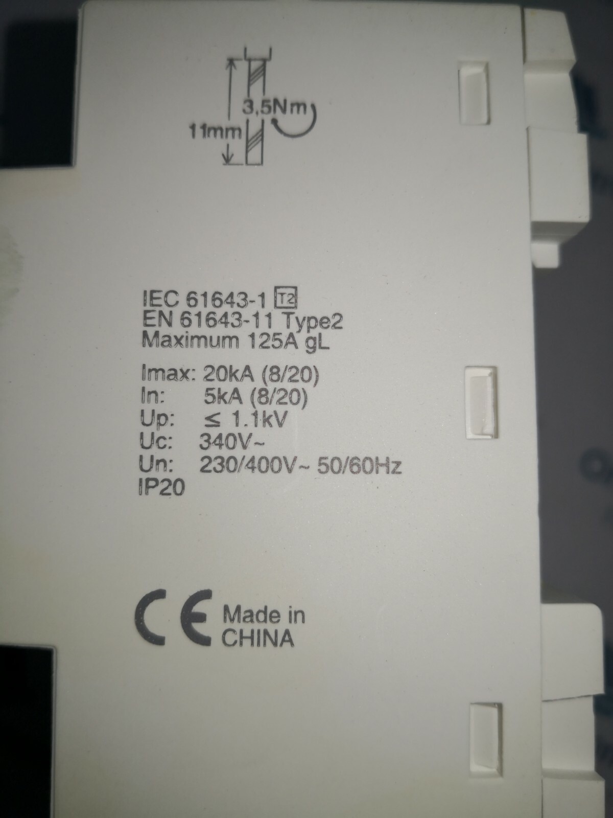 Schneider Electric IFP-20 Schneider Electric A9L15593 Modular surge arrester IFP 20 3