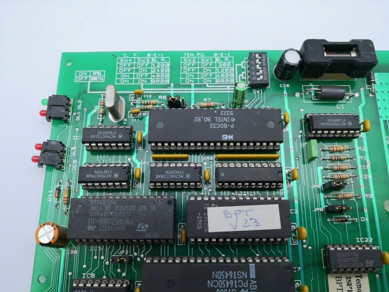 UNKNOWN IT/93/TC/002 Tecnoenergia ByTel / ISPT N IT/93/TC/002 / BPT/92-9310139 CONTROL BOARD 3