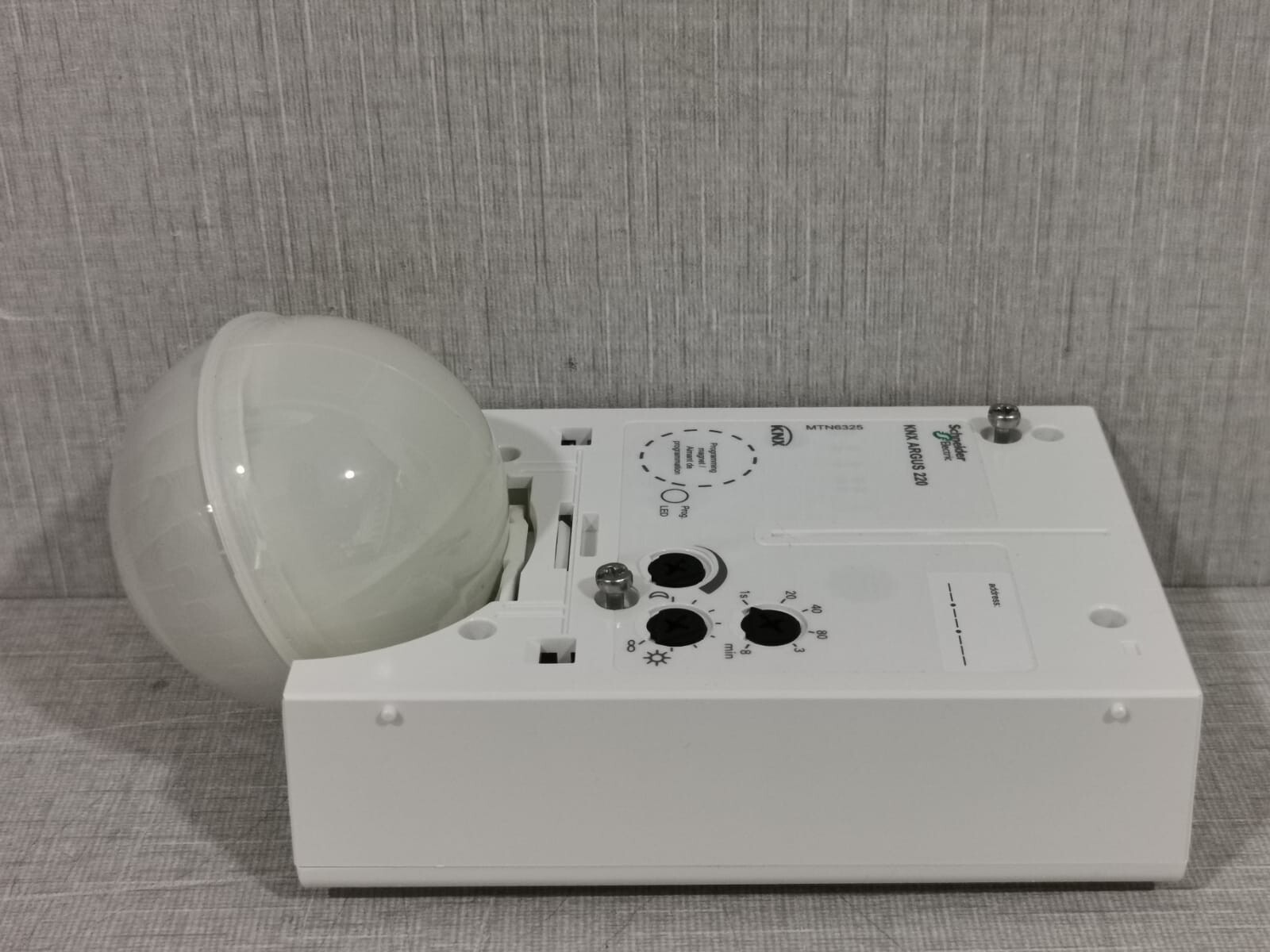 Schneider Electric MTN632519 SCHNEIDER ELECTRIC MTN632519/MTN6325 KNX ARGUS 220 POLAR WHITE 6