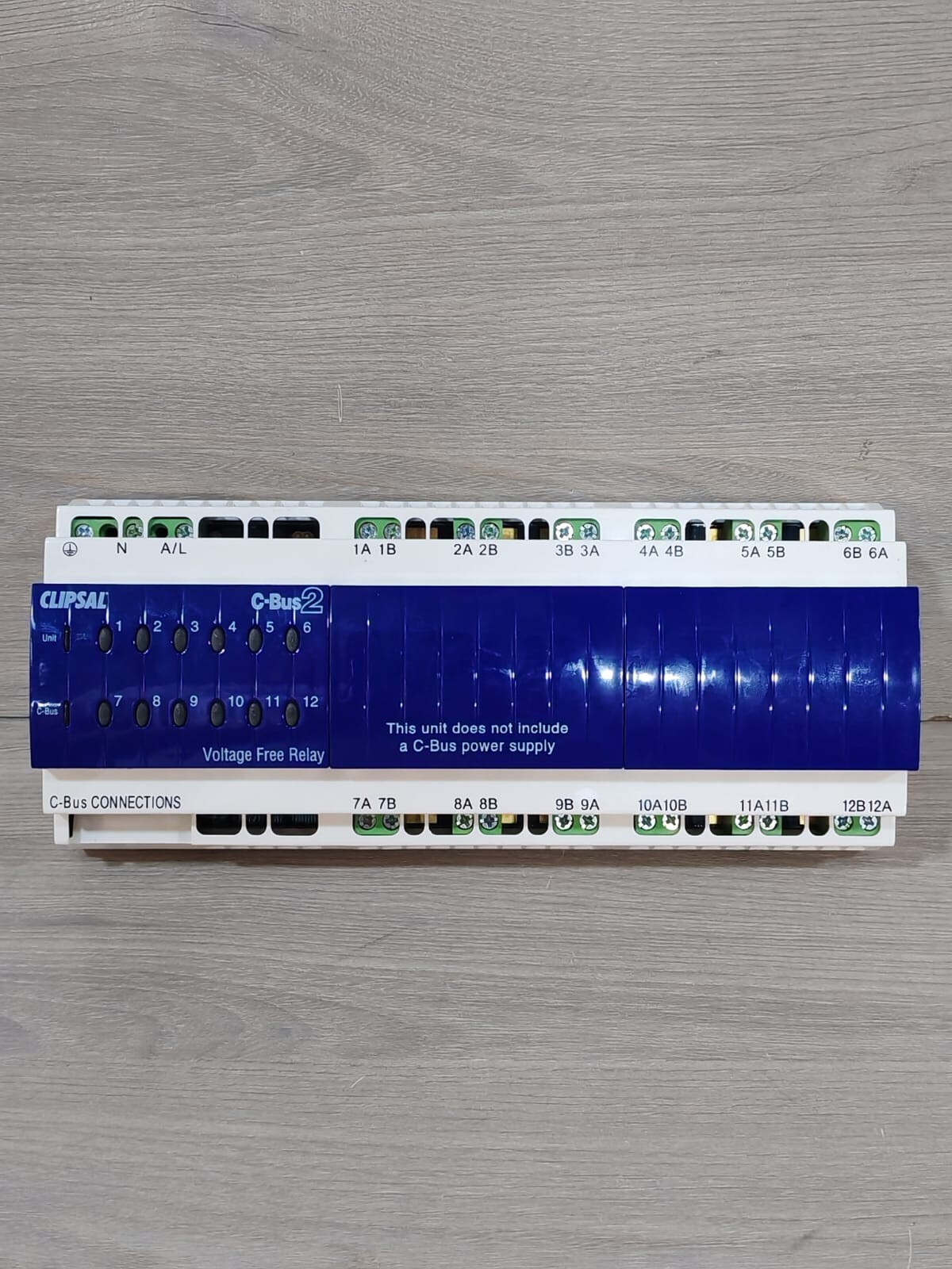 GE MFG-2005 CLIPSAL C-BUS2 L5512RVF/L5512RVFP 12 CH VOLTAGE FREE RELAY MFG-2005 2