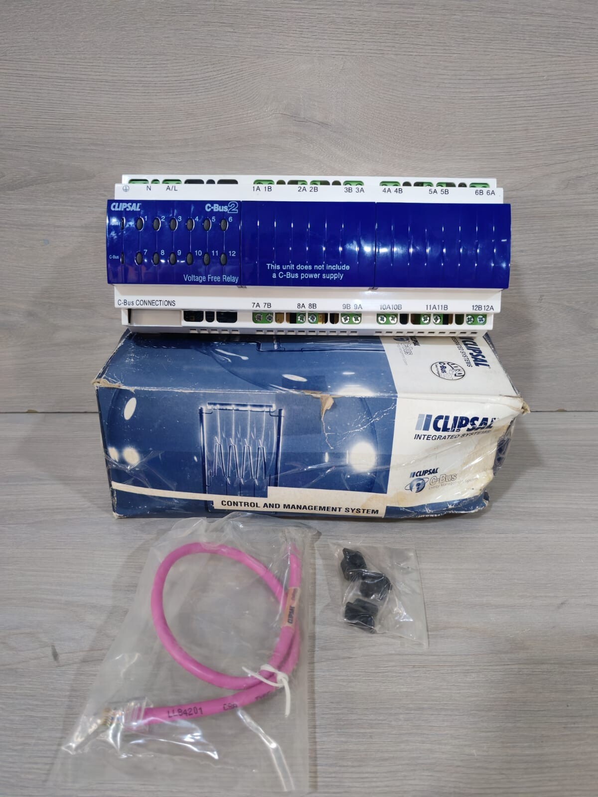CLIPSAL C-BUS2 L5512RVF/L5512RVFP 12 CH VOLTAGE FREE RELAY MFG-2005