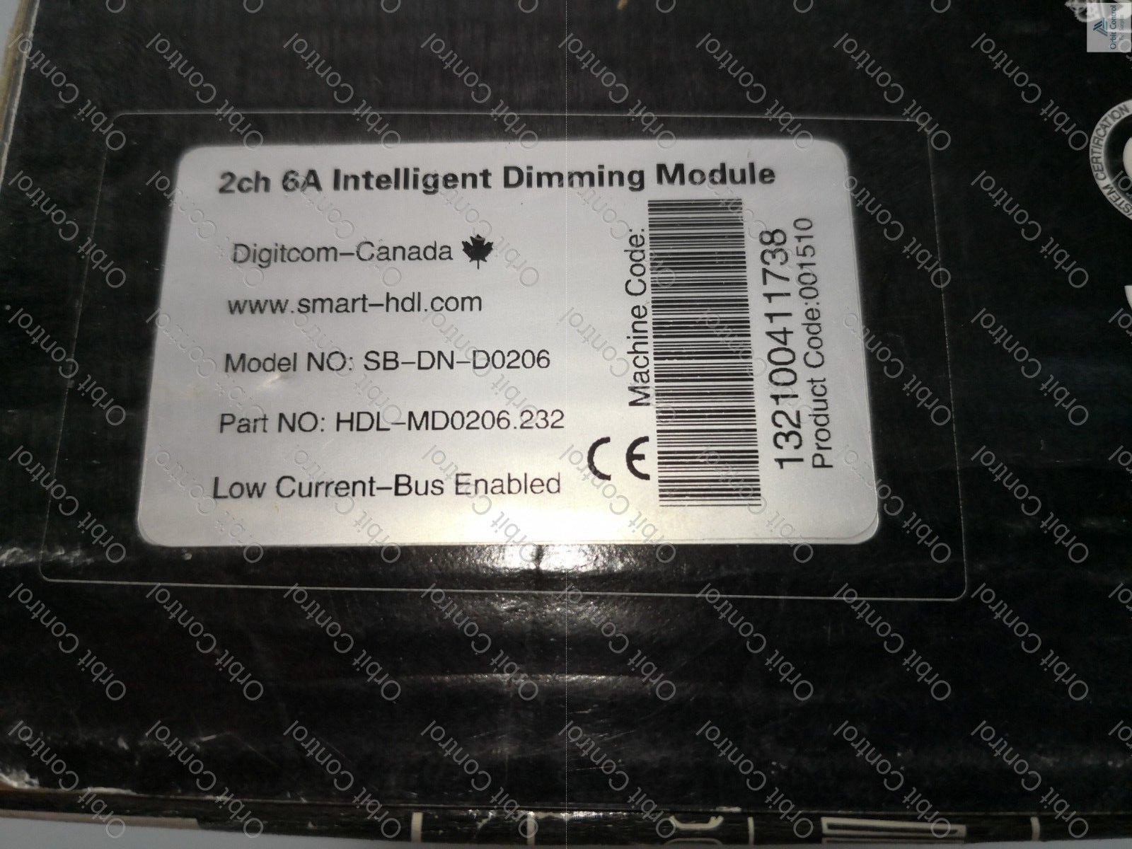 GE MD0206.232 Digitcom Smart-Bus 2ch 6A Intelligent Dimming Module HDL-MD0206.232 SB-DN-D0206 2