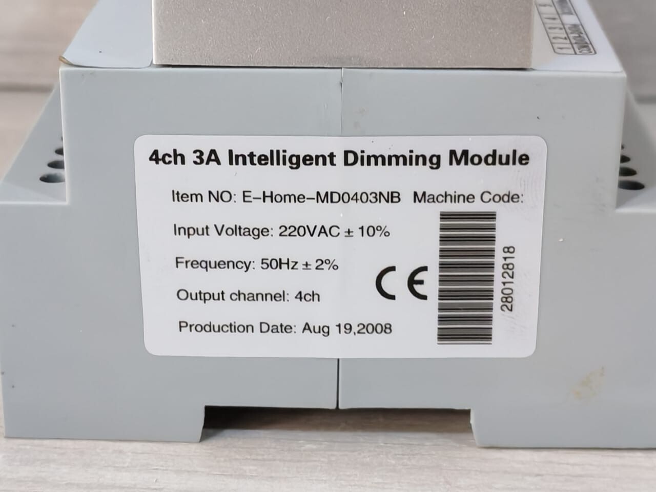 GE MD0403NB HDL E-Home -MD0403NB / 4CH 3A INTELLIGENT DIMMING MODULE 4