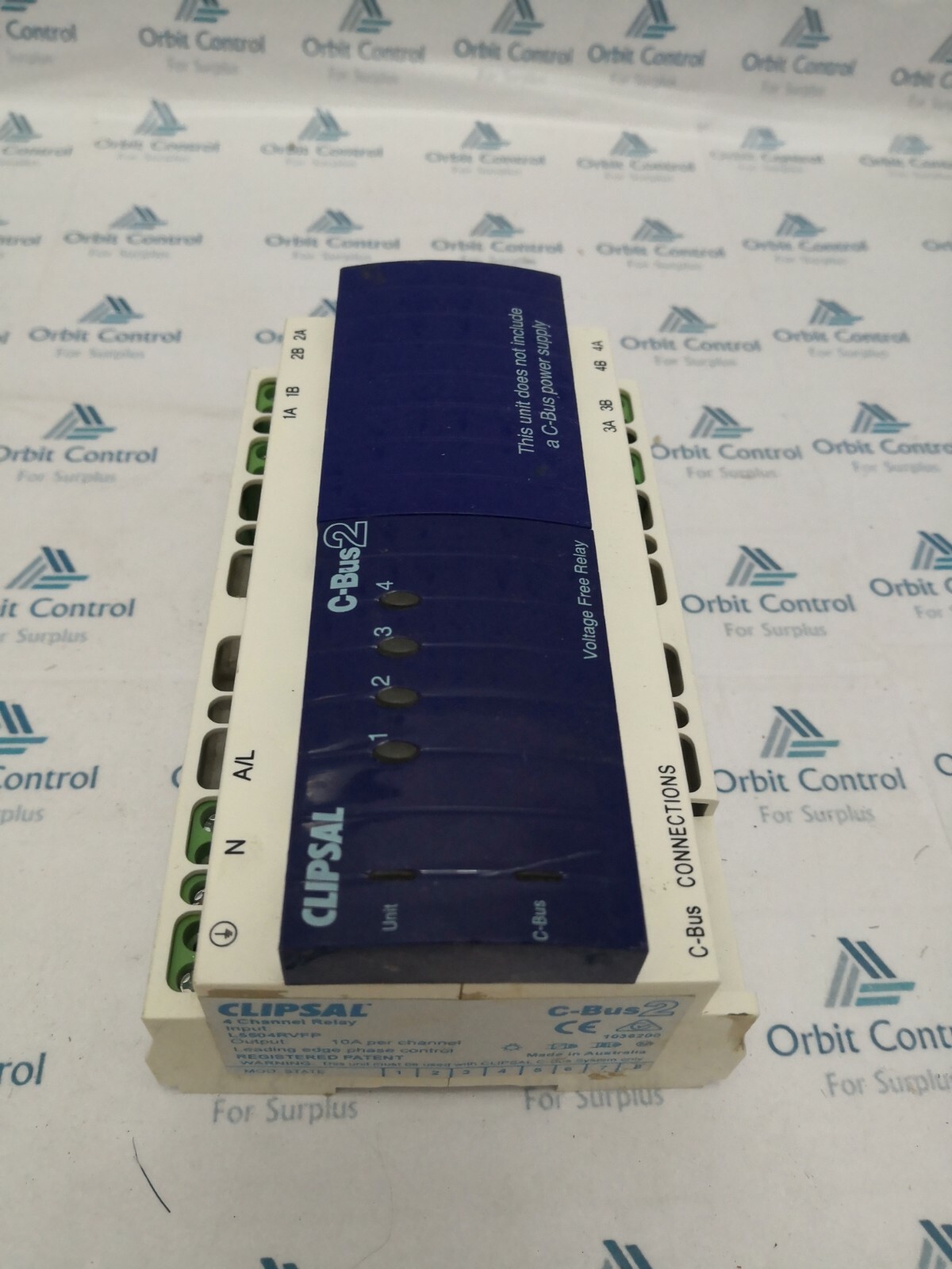 Clipsal L5504RVFP CLIPSAL L5504RVFP 4-Channel Relay 10A 5