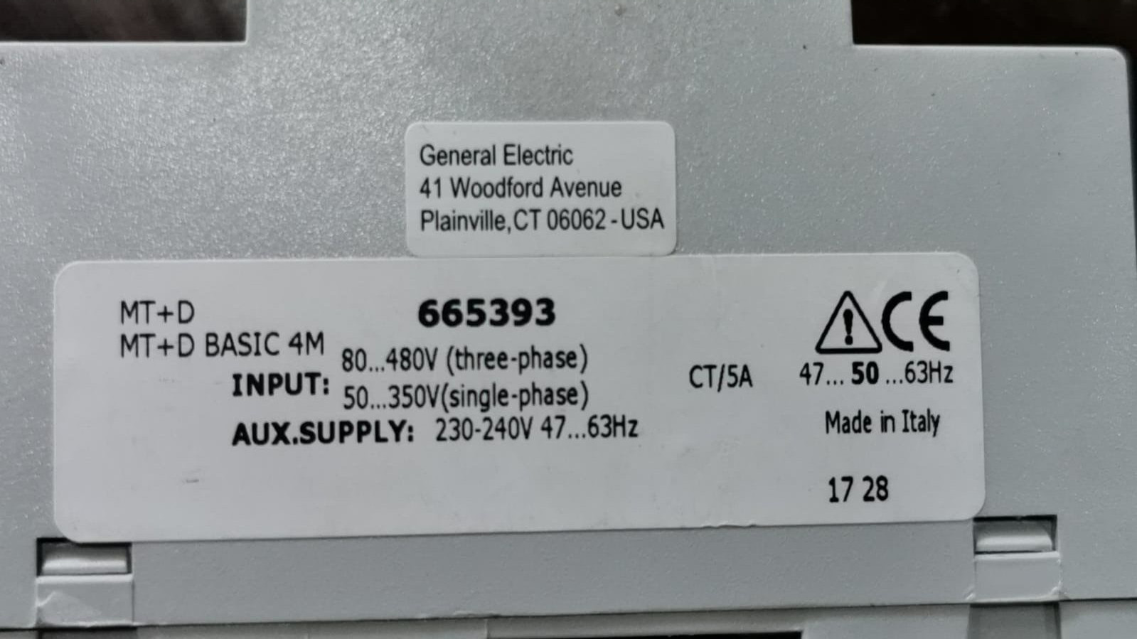 GE GE-665393 GE 665393 MT+ D Basic 4M Multimeter Digital 2