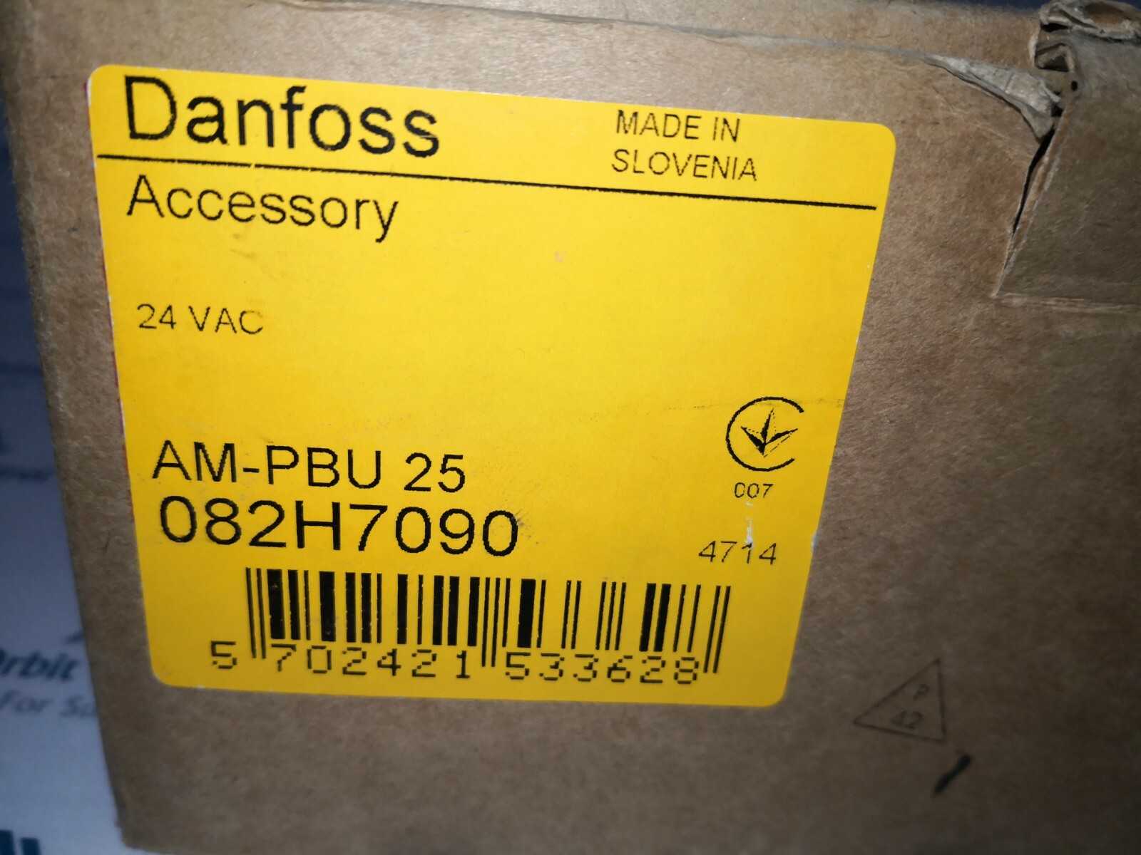 Danfoss PBU-25 Danfoss Accessory 24VAC AM - PBU 25 082H7090 Power Backup Unit 2