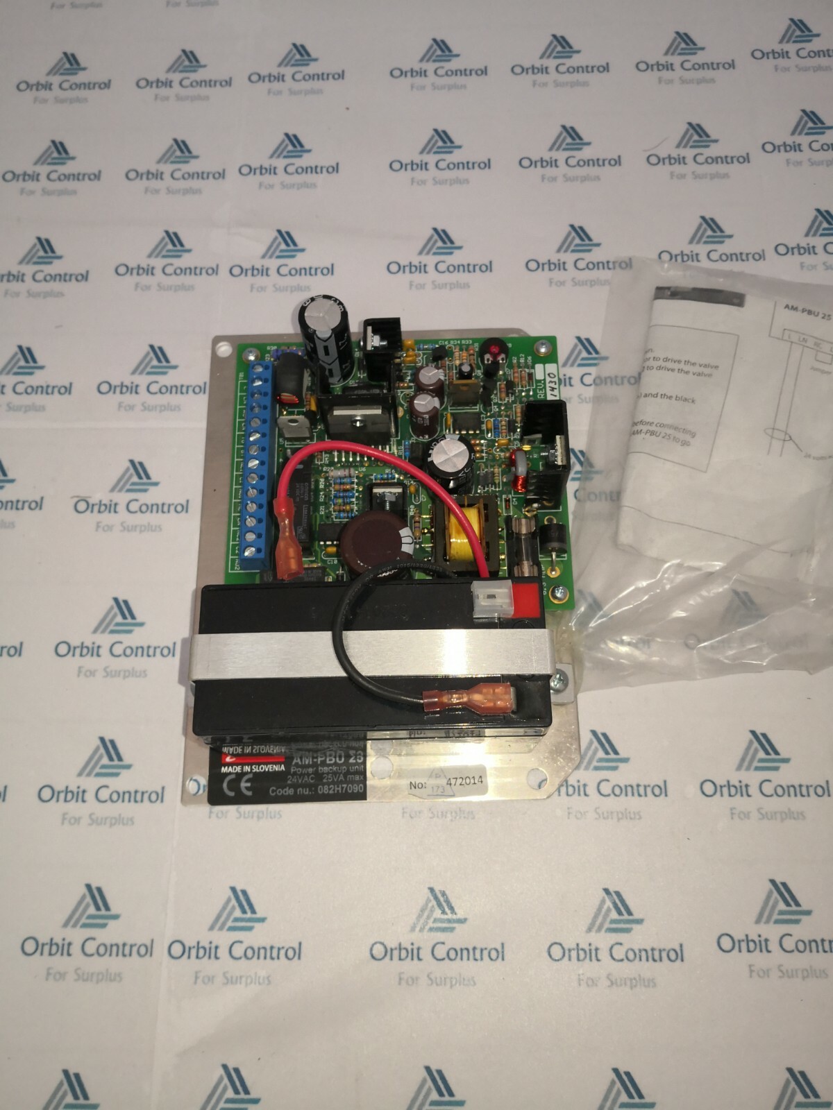 Danfoss PBU-25 Danfoss Accessory 24VAC AM - PBU 25 082H7090 Power Backup Unit 3