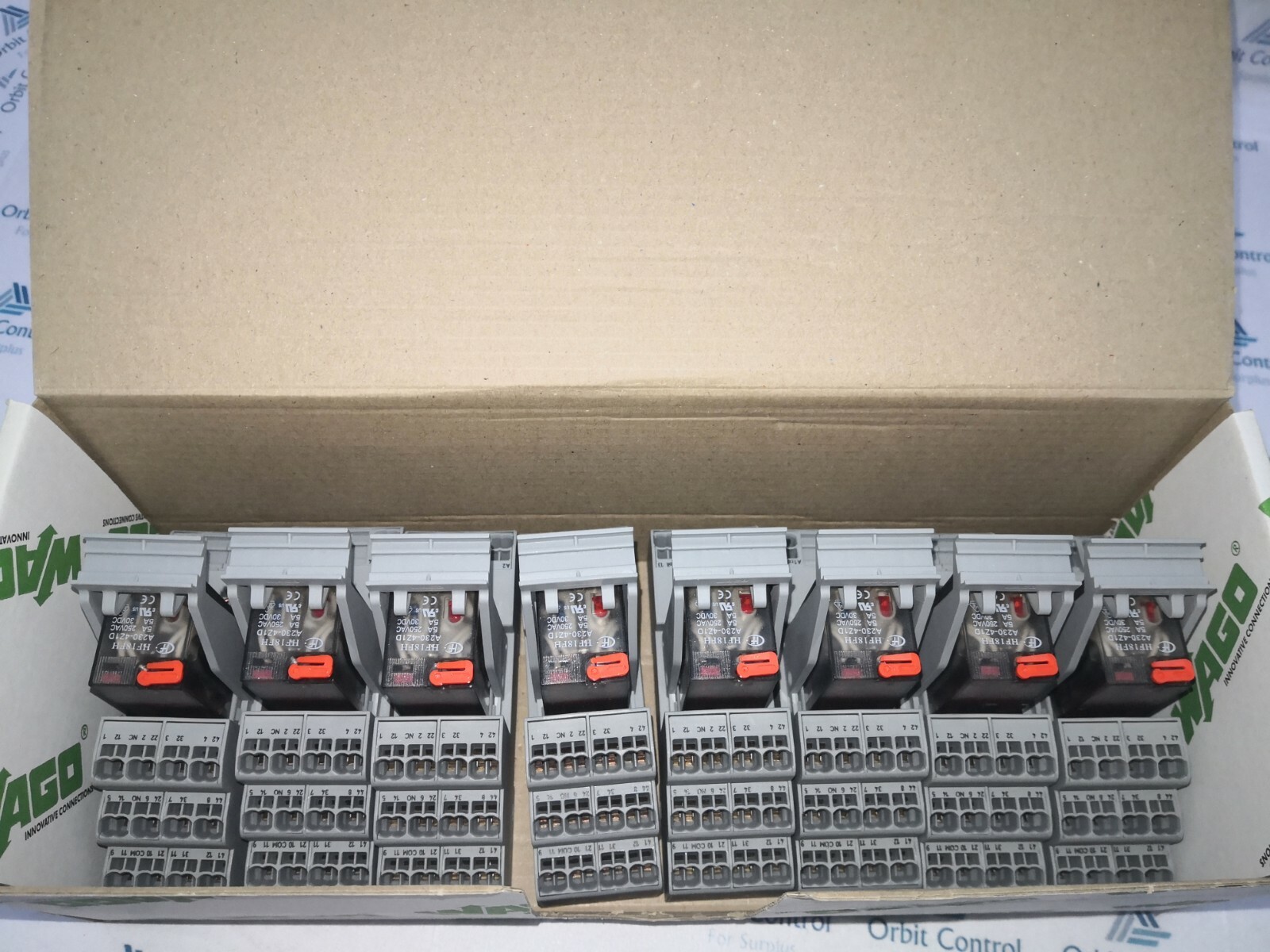 WAGO 858-508 Relay Module 1 St. Rated Voltage: 230 V/AC Switching Current /8 PCS 2