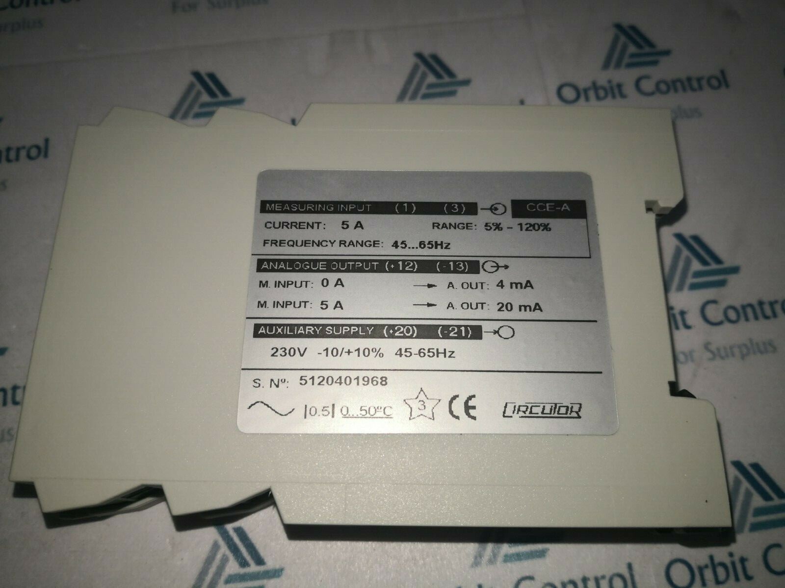 Circutor M25111 CIRCUTOR Convertidor ACA Corriente Alterna CCE-A / M25111 3