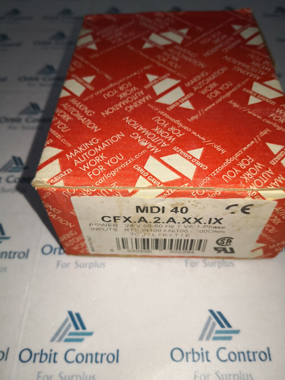 CARLO GAVAZZI MDI 40 PANEL METER CFX.A.2.A.XX.IX / CFXA2AXXIX