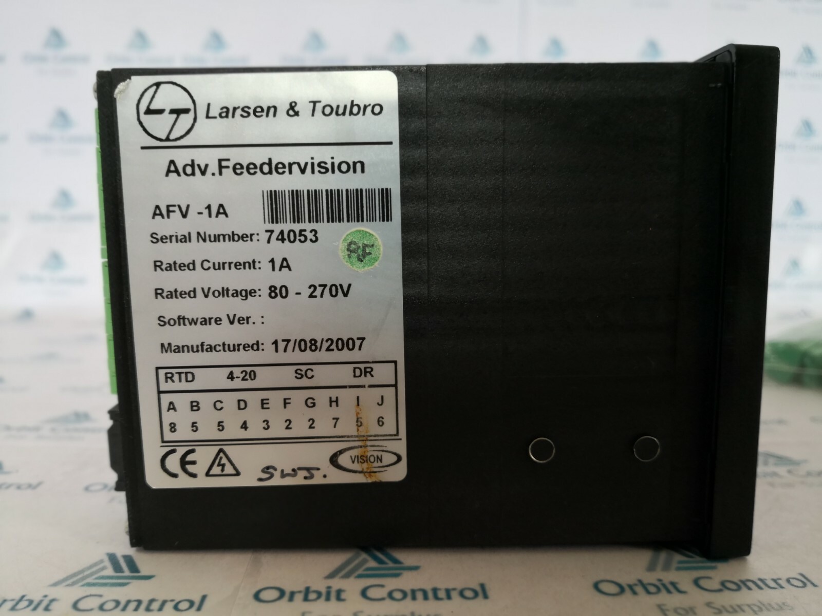 Larsen & Toubro AFV-1A Larsen & Toubro AFV-1A ADVANCED FEEDERVISION 80-70V, 1A 4