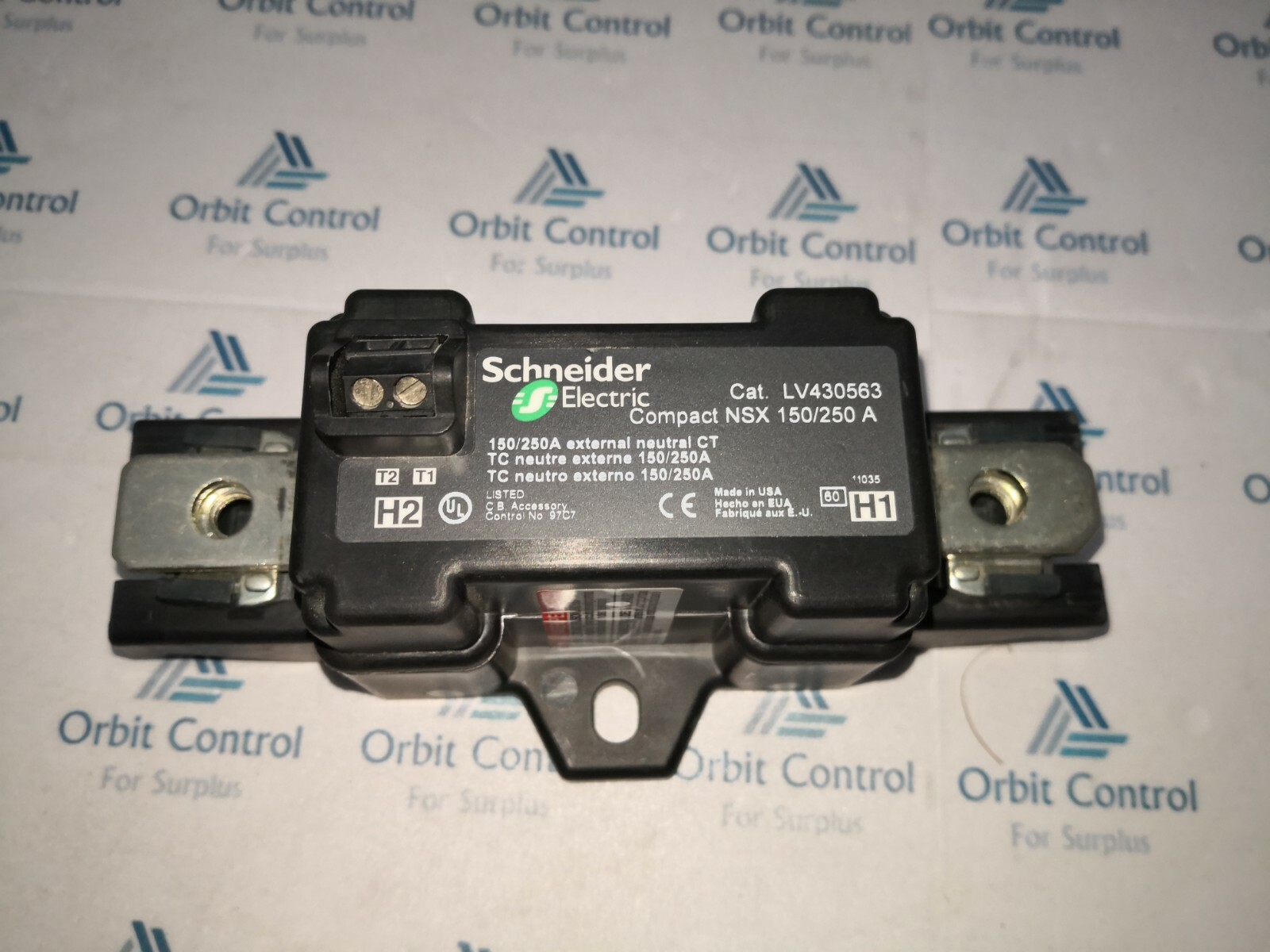 Schneider Electric NSX-150 Schneider Electric LV430563 TC Neutral External 150/250A NSX 150/250 3P 2