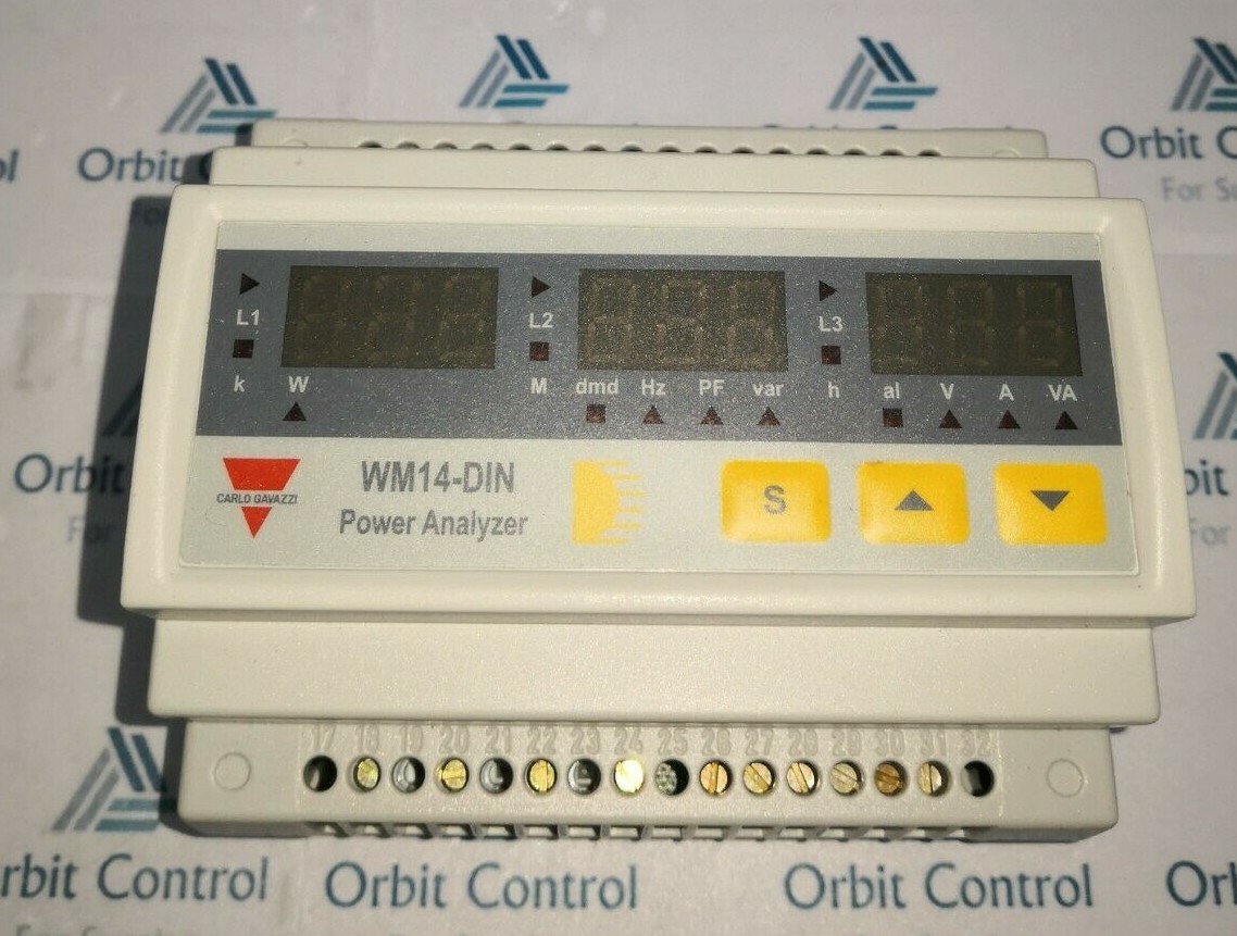 WM14-DIN./ AV5.3.D.X.03 - Power Analyser Carlo Gavazzi