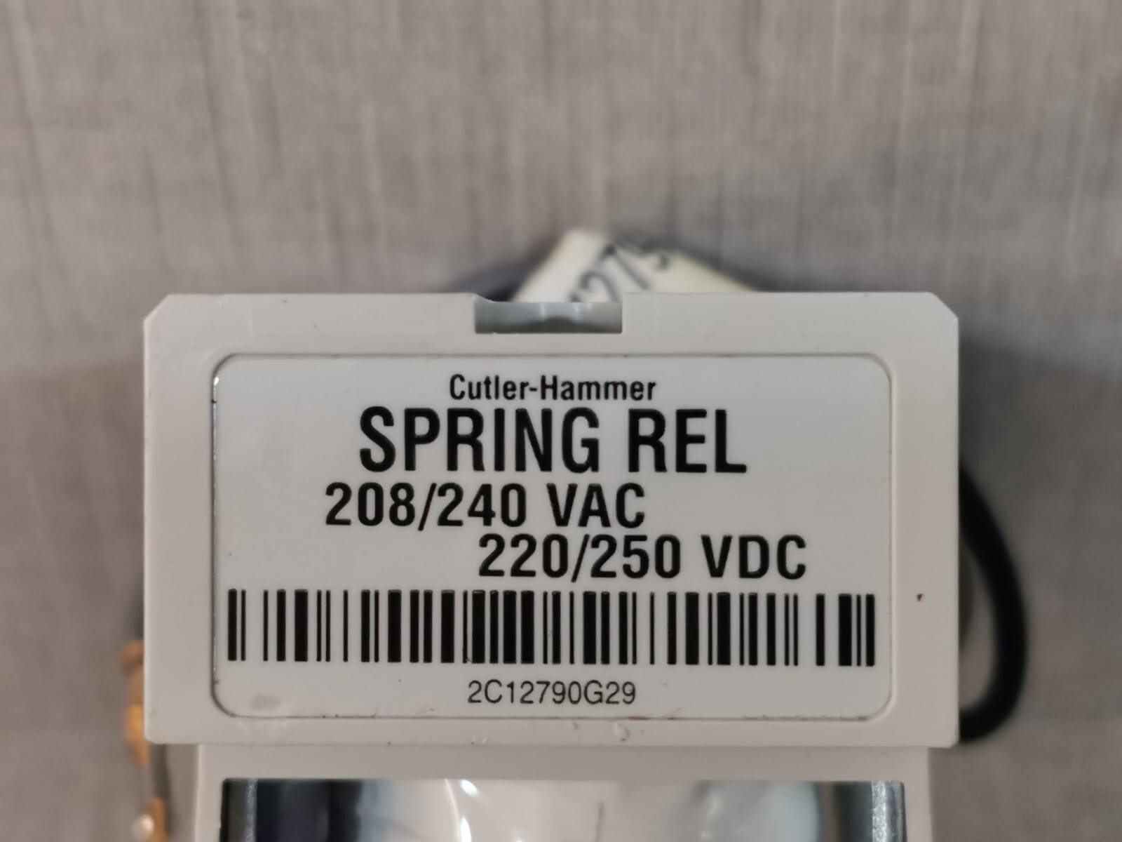 Eaton VAC-220 Eaton / Cutler Hammer Coil MSRR - 208/240 VAC 220/250 VDC / 2C12790G29 2