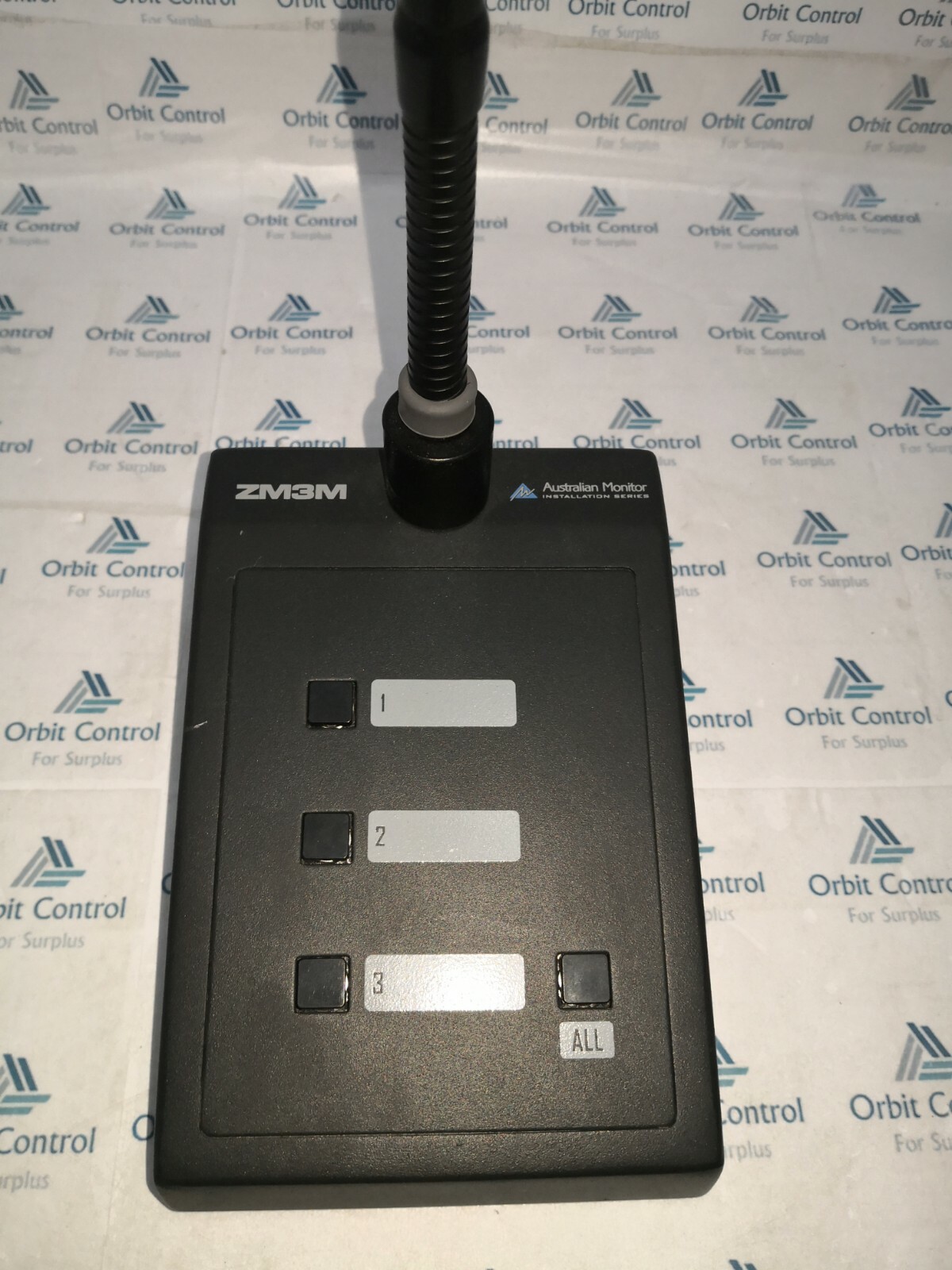 Monitor ZM3M Australian Monitor ZM3M Remote Microphone Paging Station 2