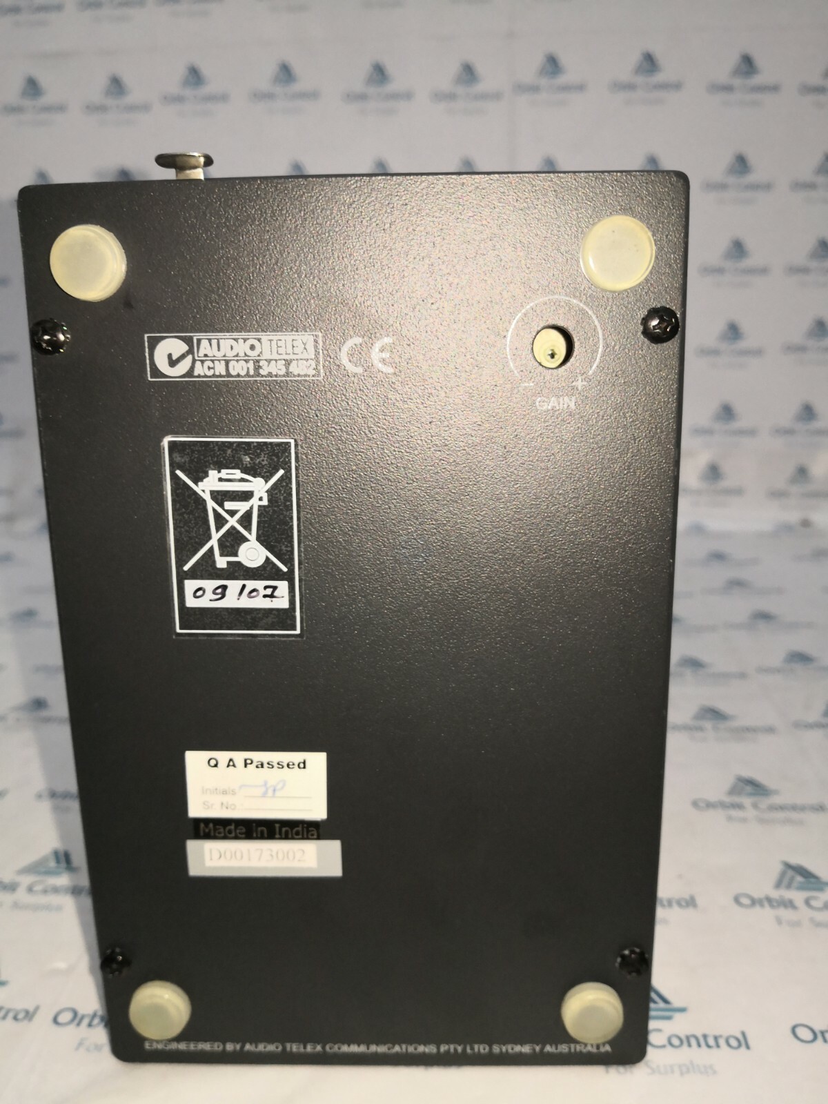 Monitor ZM3M Australian Monitor ZM3M Remote Microphone Paging Station 5