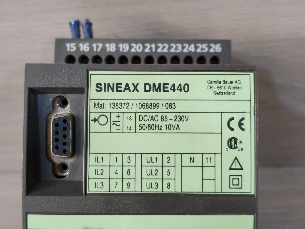 Camille Bauer DME440 SINEAX DME440 Programmable Transducers DME440 Camille Bauer AG 2