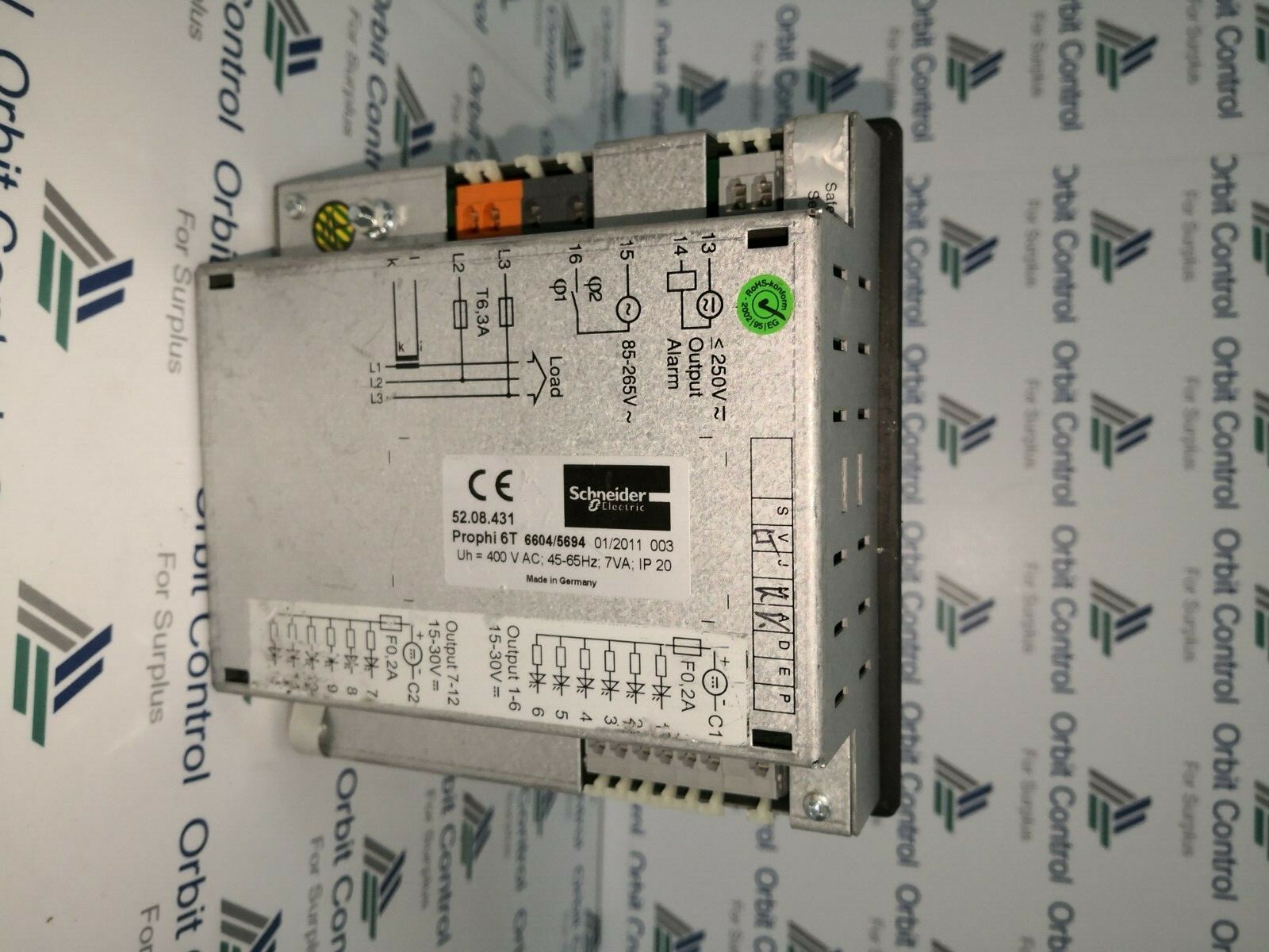 Schneider Electric 6604/5694 Prophi Schneider Electric POWER FACTOR CONTROLLER 6T 6604/5694 2