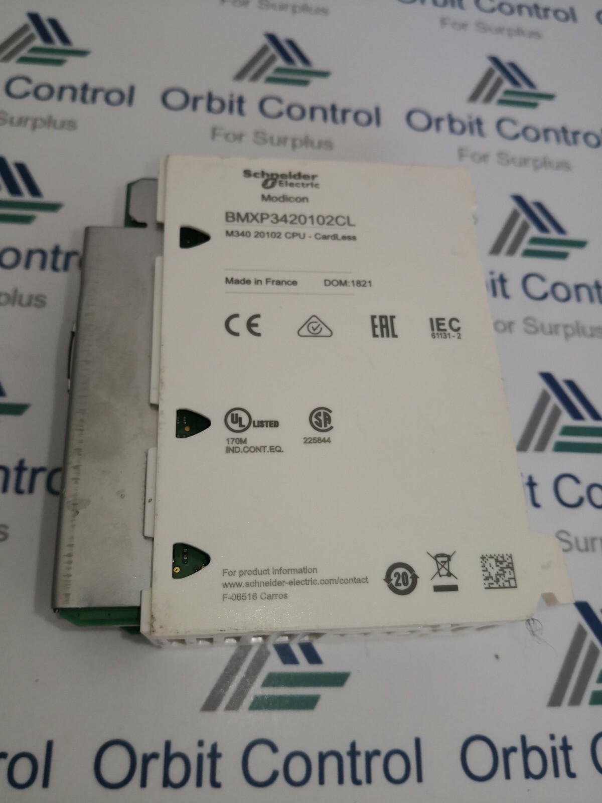 Schneider Electric BMXP3420102CL Schneider Electric BMXP3420102CL - processor module M340 4
