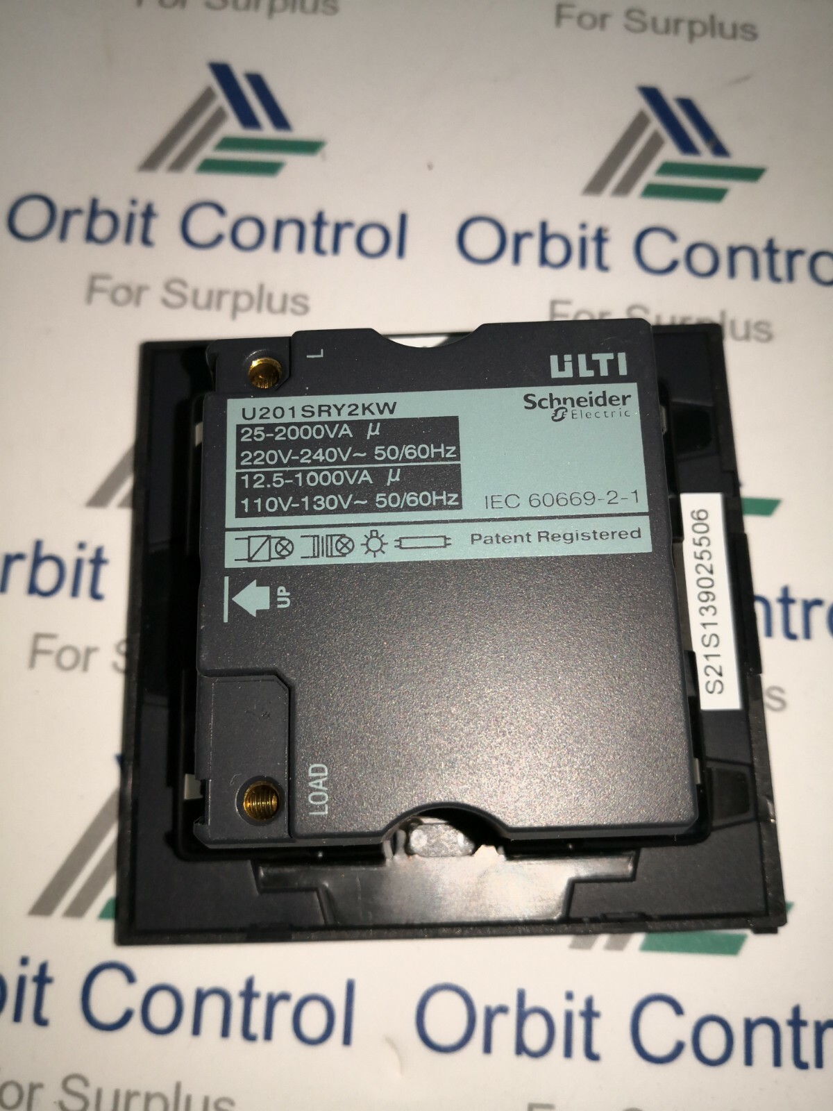 Schneider Electric U201SRY2KW U201SRY2KW SCHNEIDER ELECTRIC Universal Relay Switch Module 2