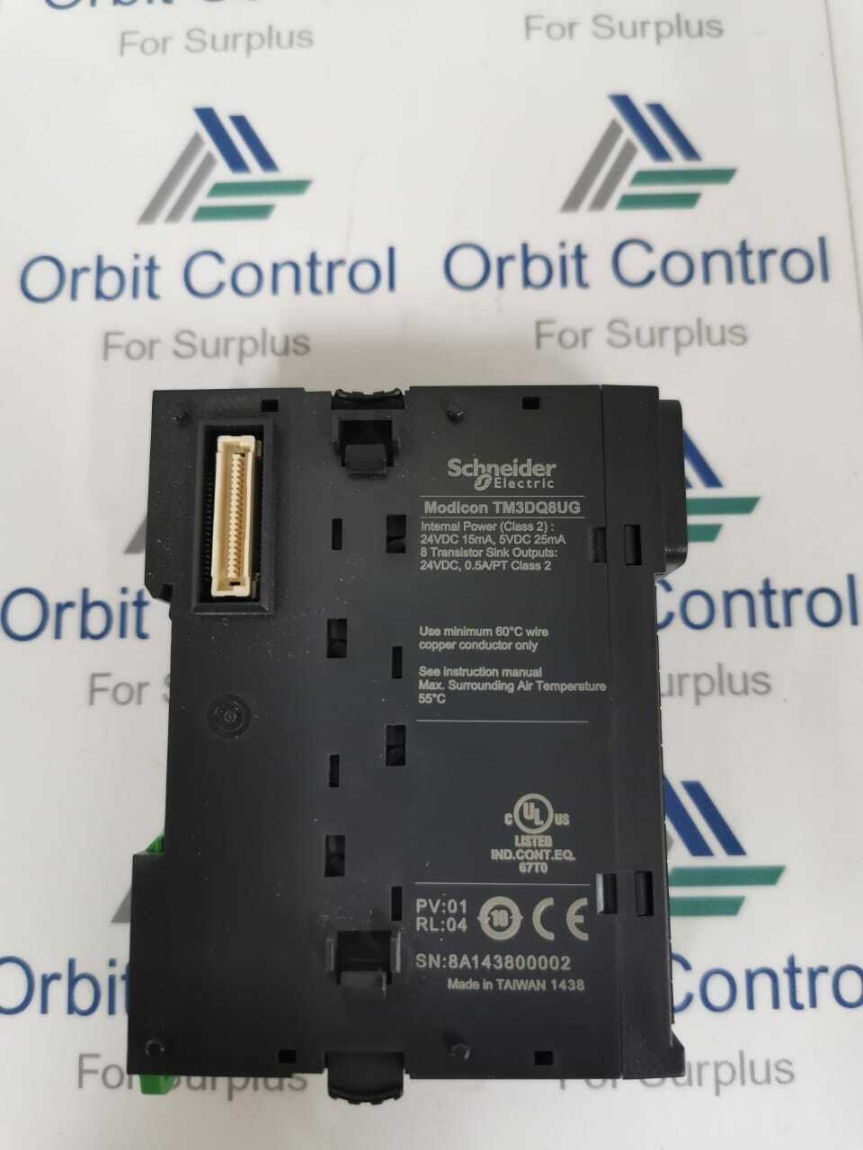 Schneider Electric TM3DQ8UG Schneider TM3DQ8UG MODULE TM3 - 8 OUTPUTS TRANSISTOR NPN SPRING 3