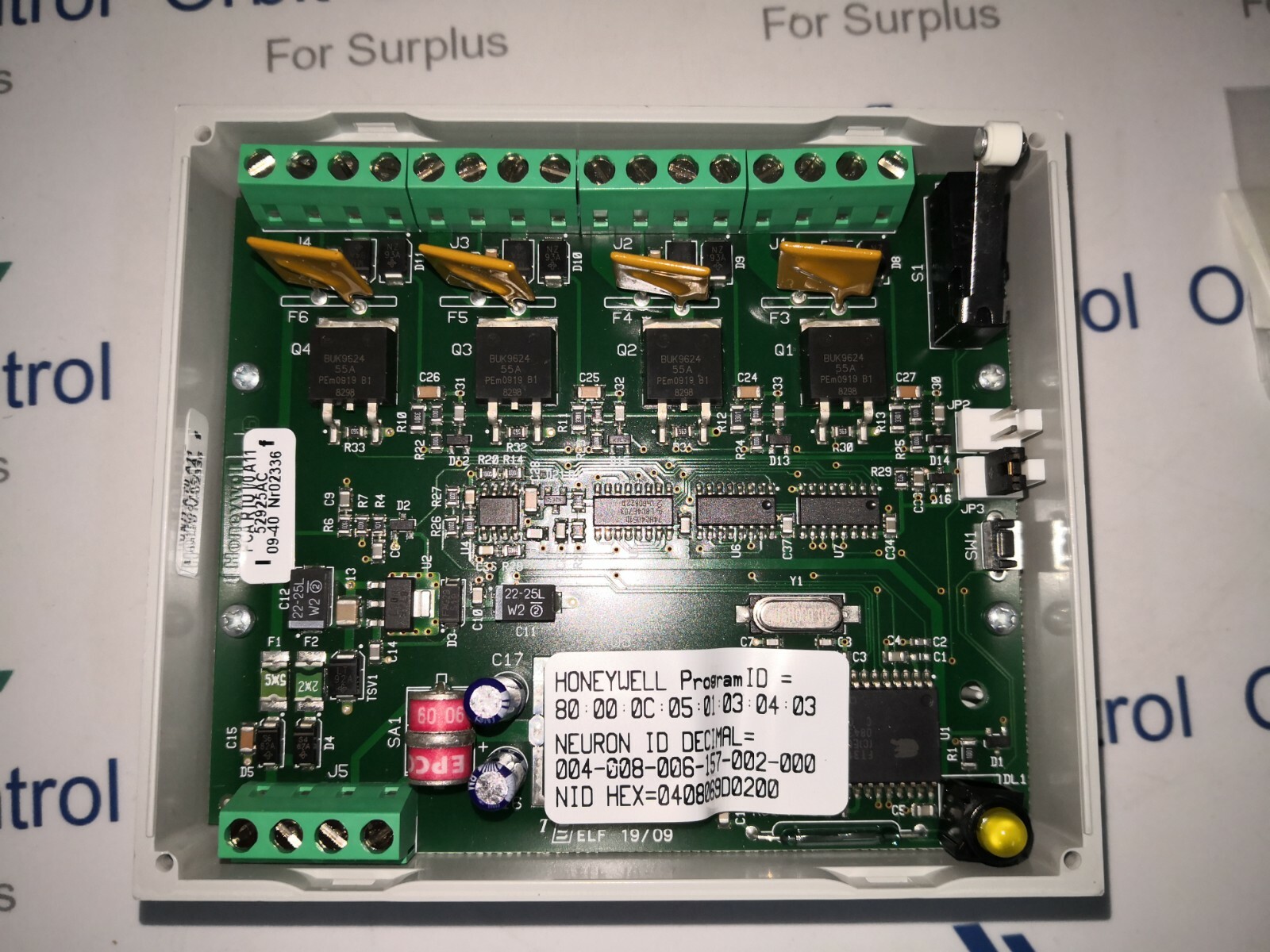 Honeywell RTU A11 HONEYWELL TK_C21S Model RTU A11 Digital Wiegand Multi I/O Management Device 4