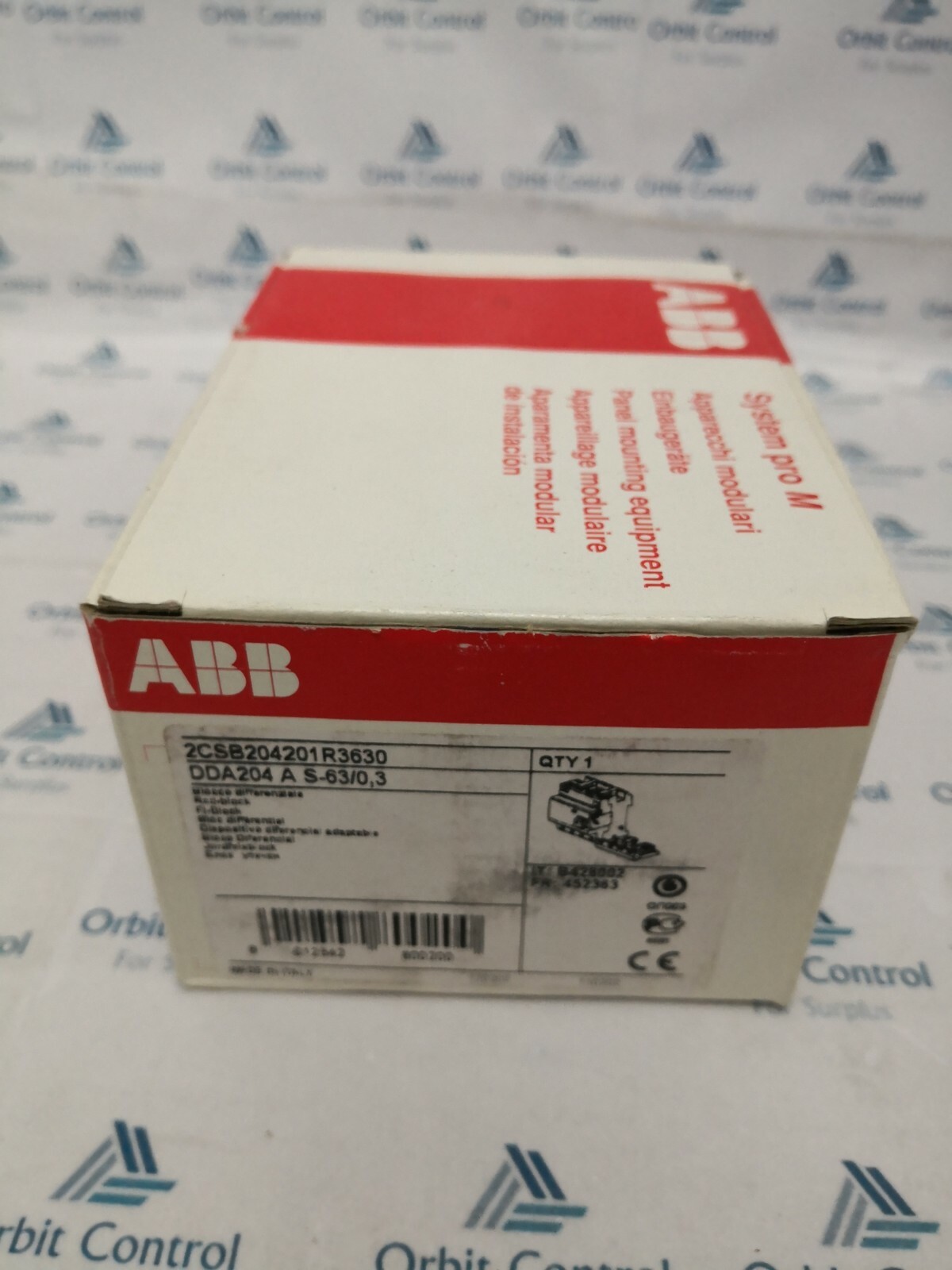 ABB 2CSB204201R3630 ABB DDA204 MODULE 2CSB204201R3630 2