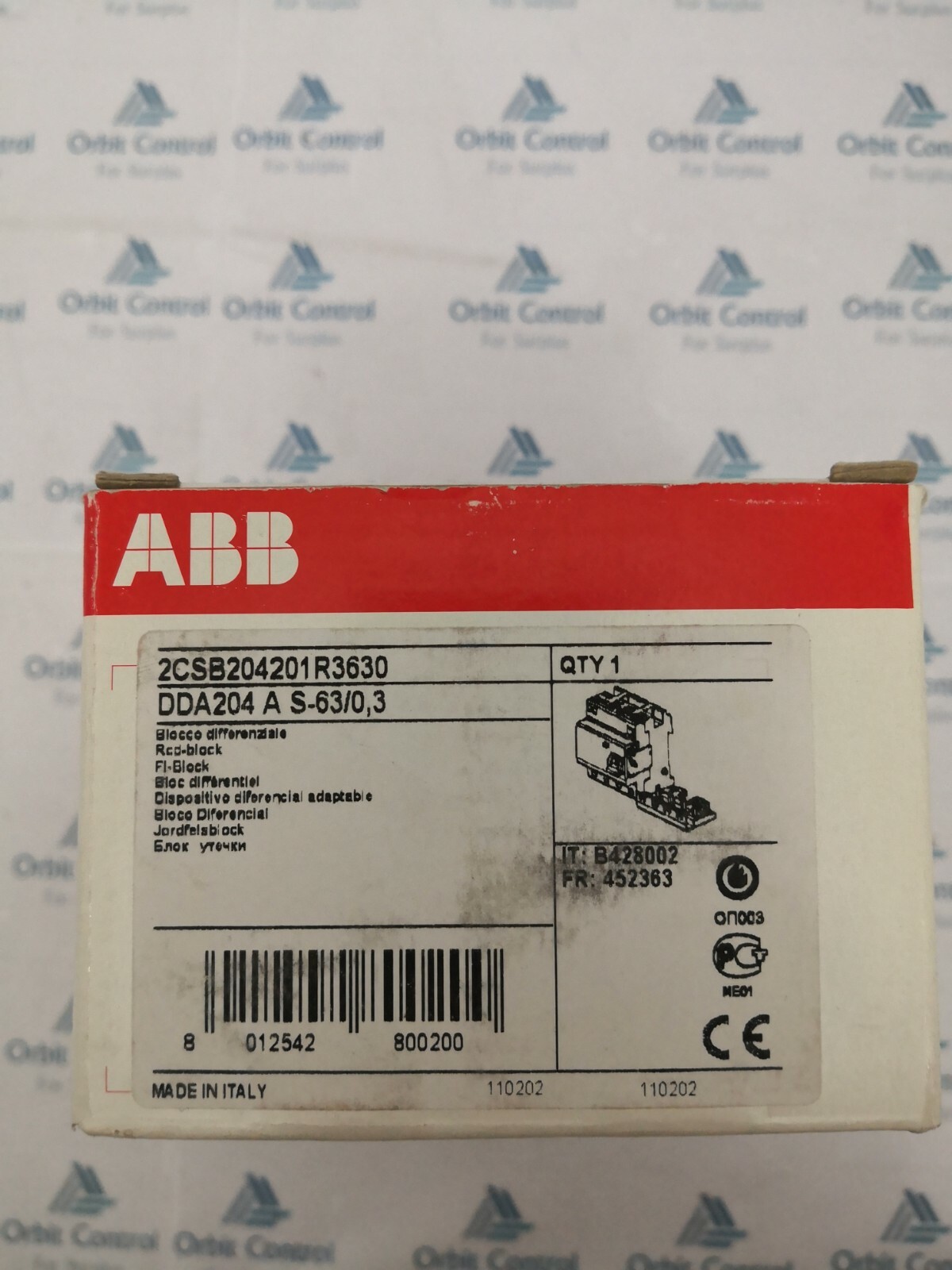 ABB DDA204 MODULE 2CSB204201R3630