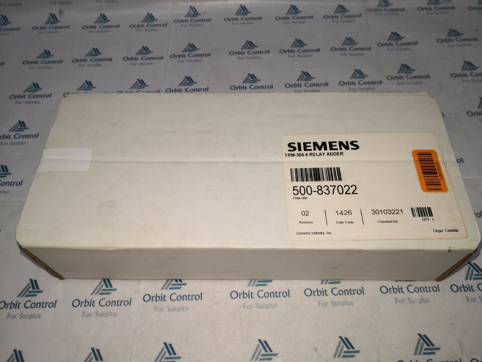 Siemens TRM-306 Siemens TRM-306 6-Relay Adder RM-306 Relay Module 4
